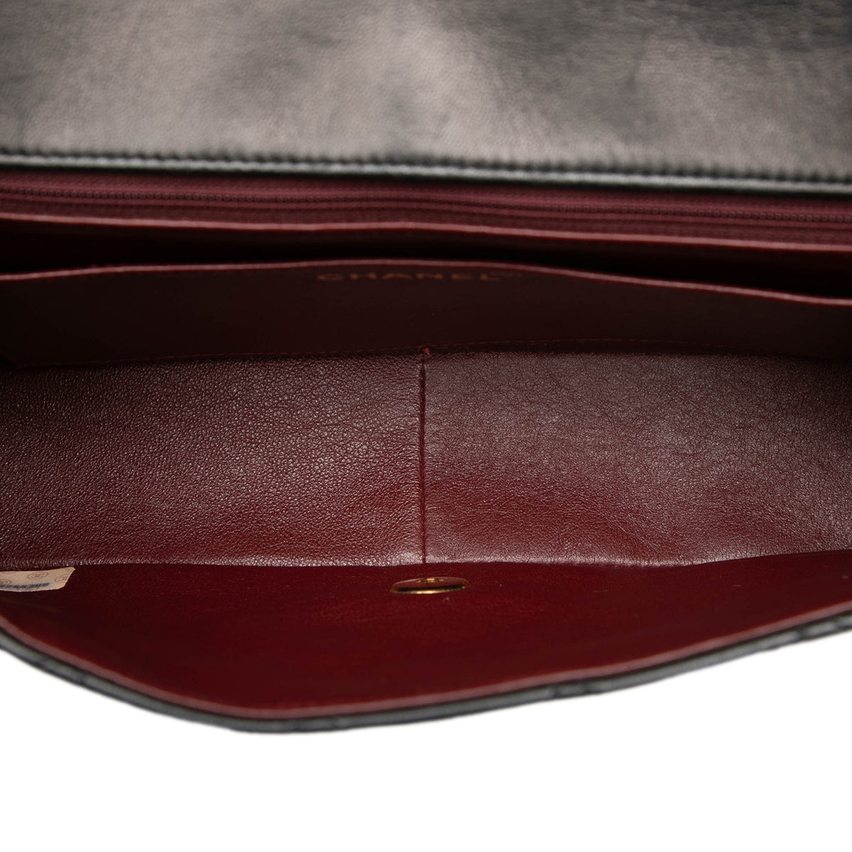 Chanel Medium Lambskin Diana Flap — Black