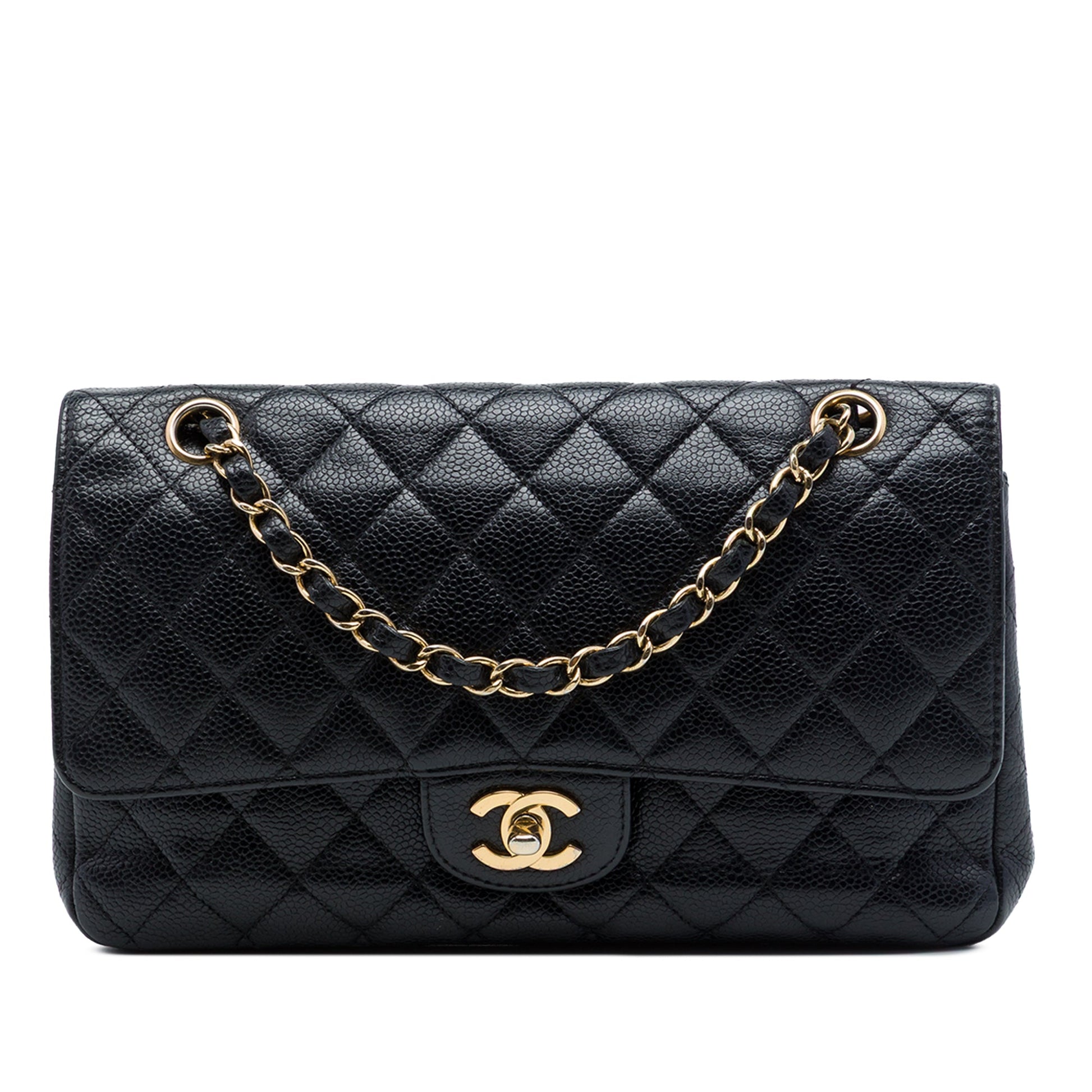 Chanel Medium Classic Caviar Double Flap