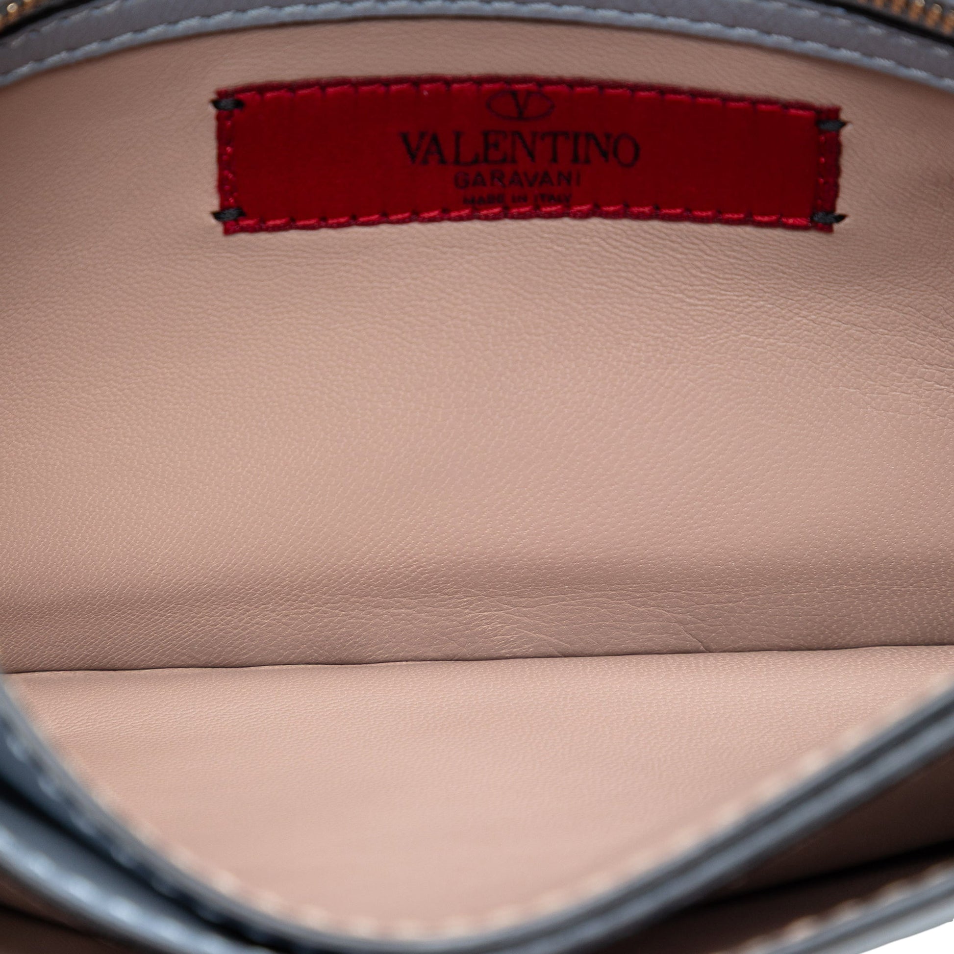 Valentino Nappa Rockstud Wristlet Clutch