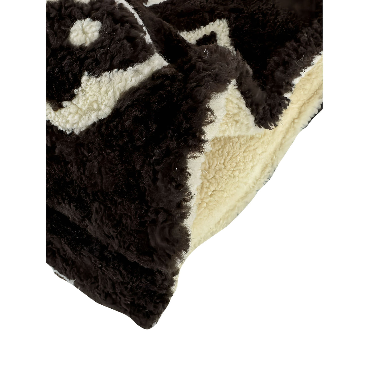 Louis Vuitton Monogram Giant Shearling Teddy Onthego GM — Black