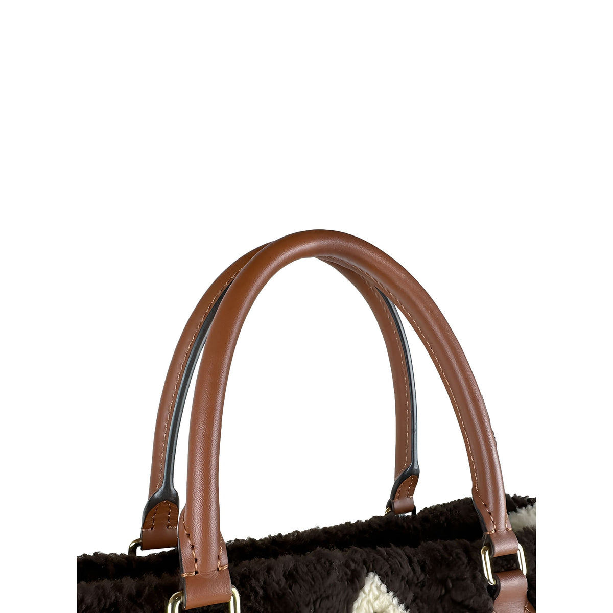 Louis Vuitton Monogram Giant Shearling Teddy Onthego GM — Black