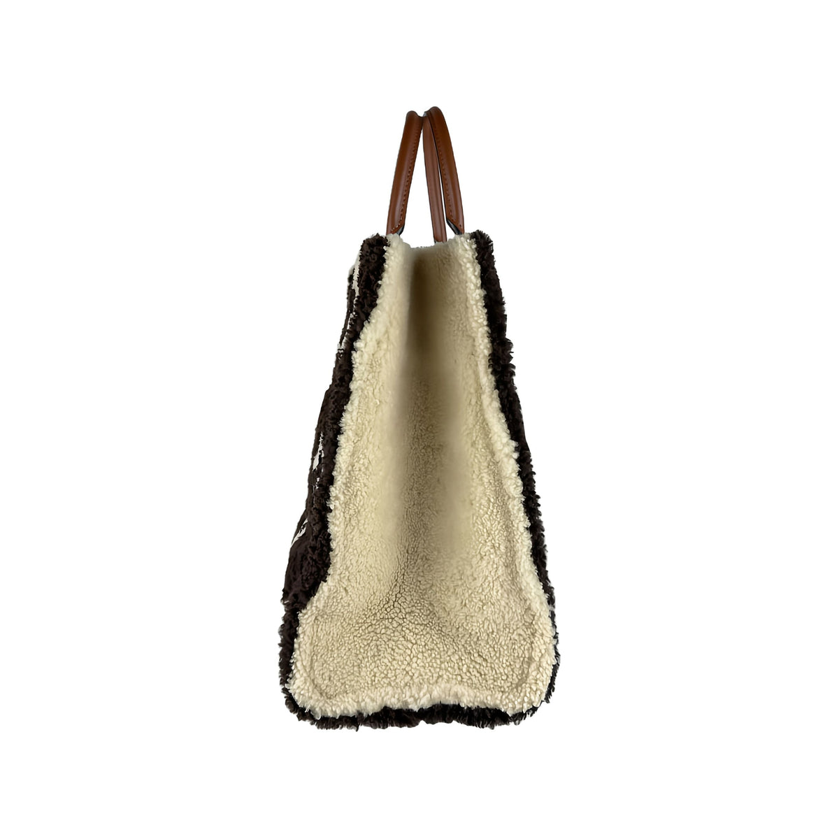 Louis Vuitton Monogram Giant Shearling Teddy Onthego GM — Black
