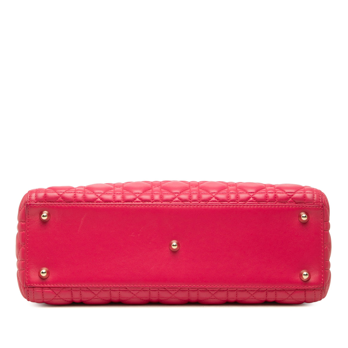 Dior Large Lambskin Cannage Lady Dior
