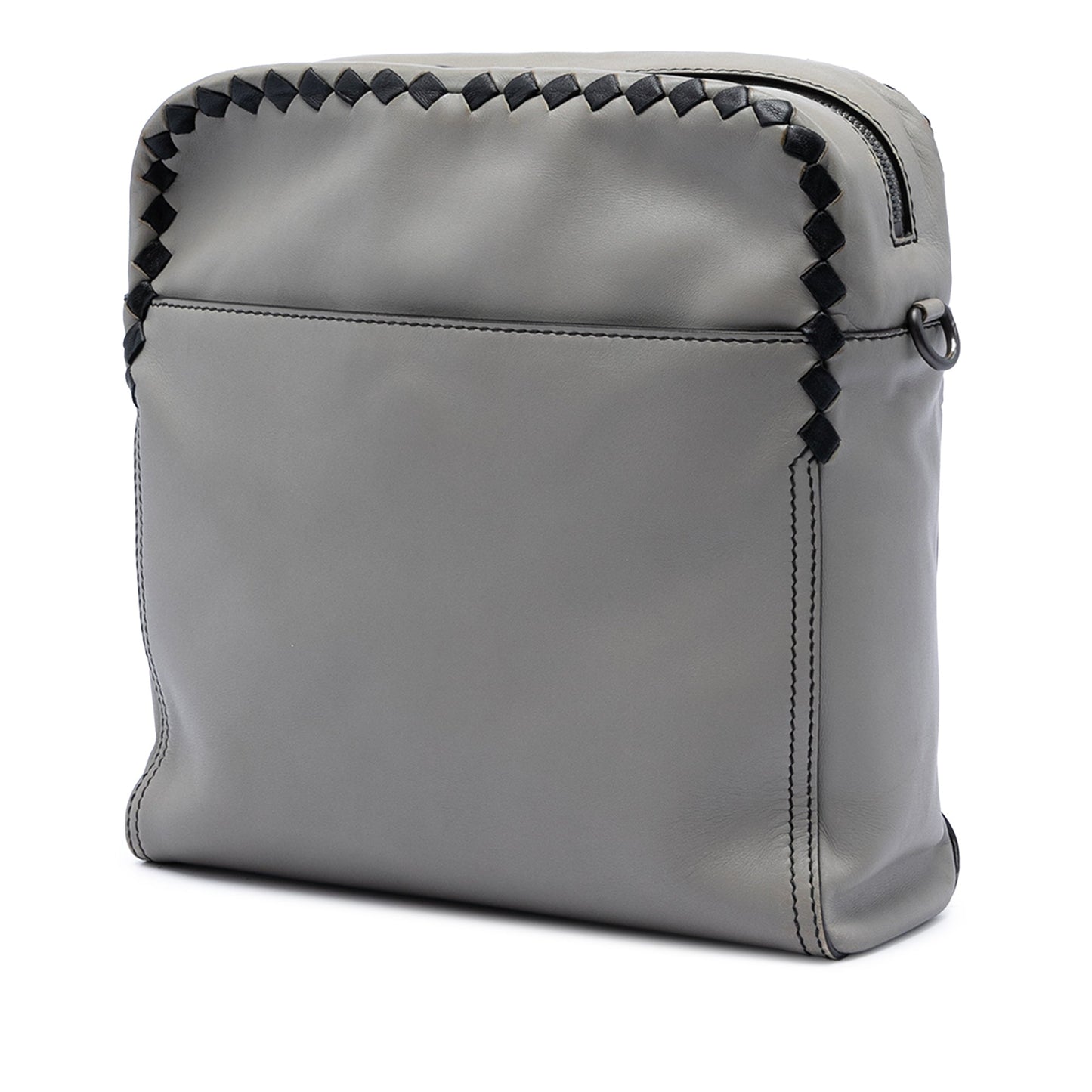Bottega Veneta Intrecciato Trimmed Nappa Crossbody