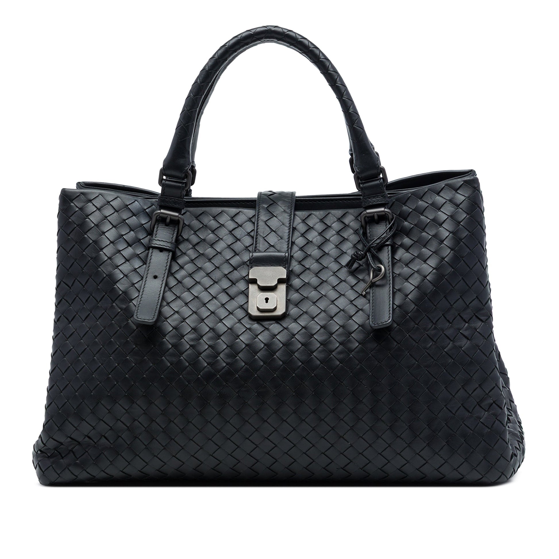 Bottega Veneta Medium Nappa Intrecciato Roma Tote