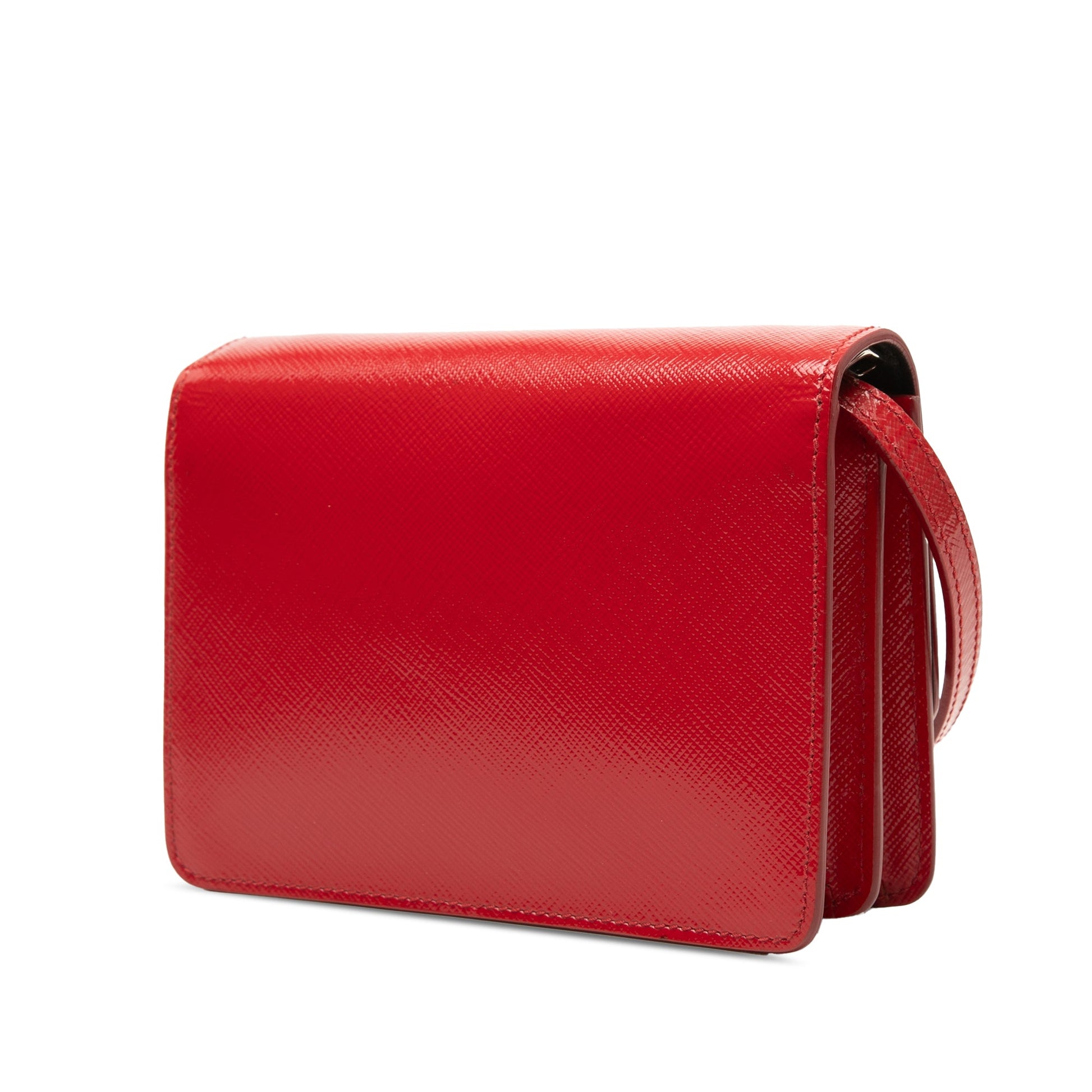 Prada Saffiano Vernice Crossbody