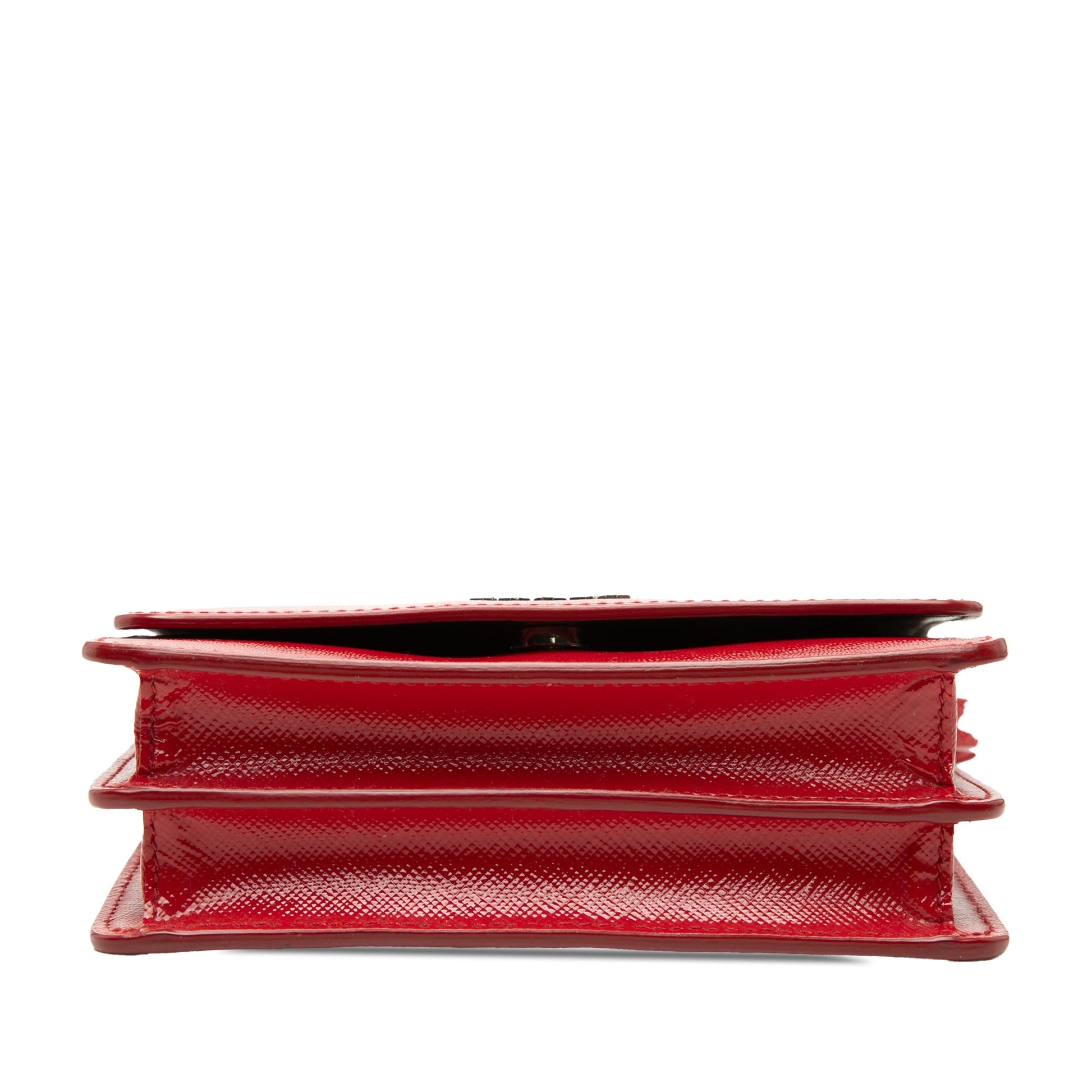 Prada Saffiano Vernice Crossbody