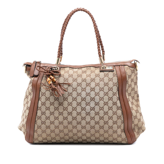 Gucci GG Canvas Bella Convertible Tote