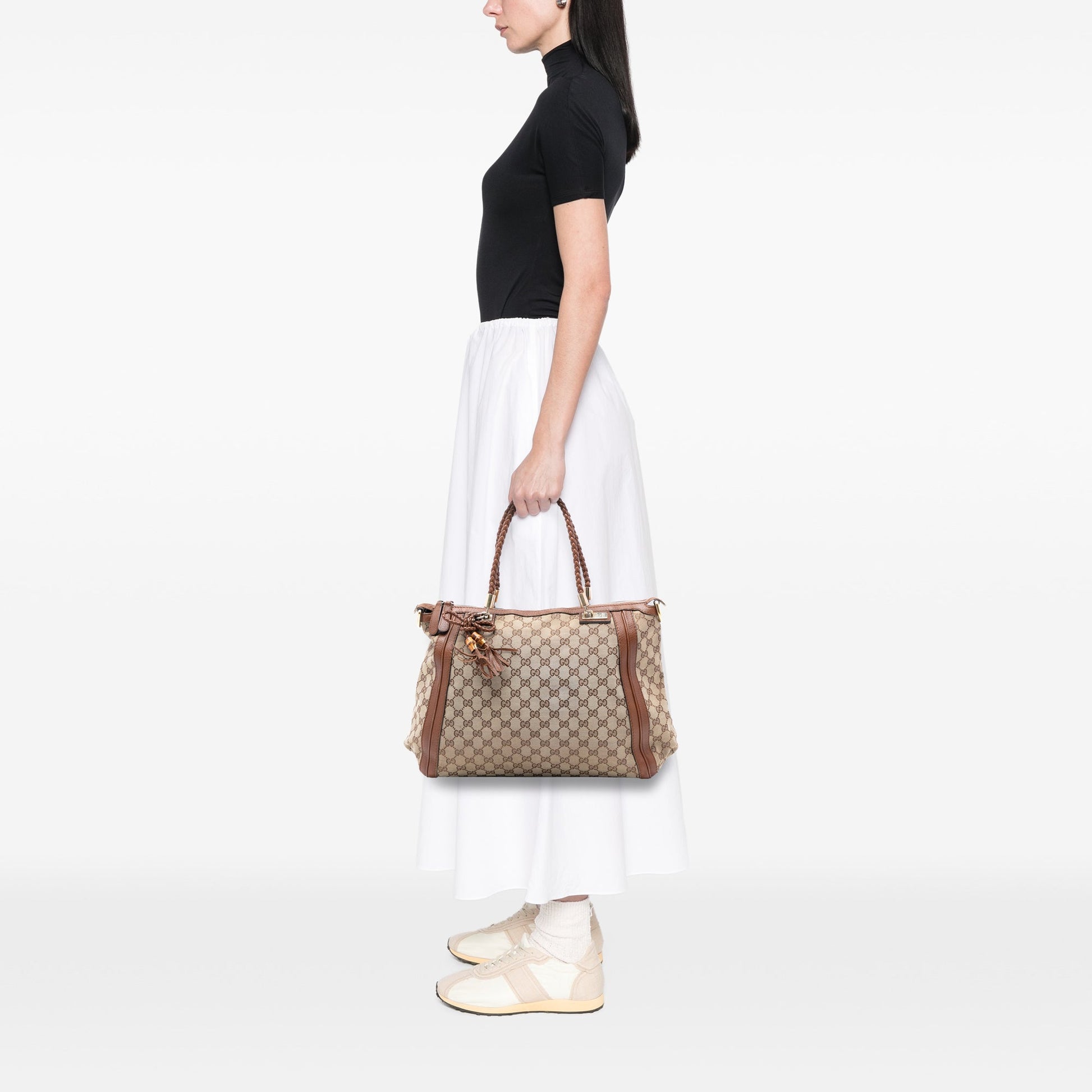Gucci GG Canvas Bella Convertible Tote