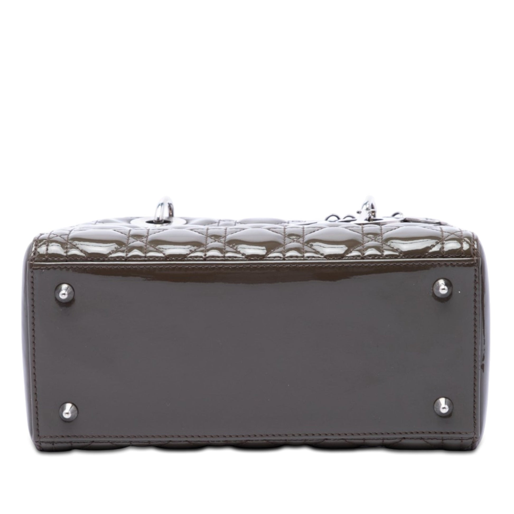 Dior Medium Patent Cannage Lady Dior
