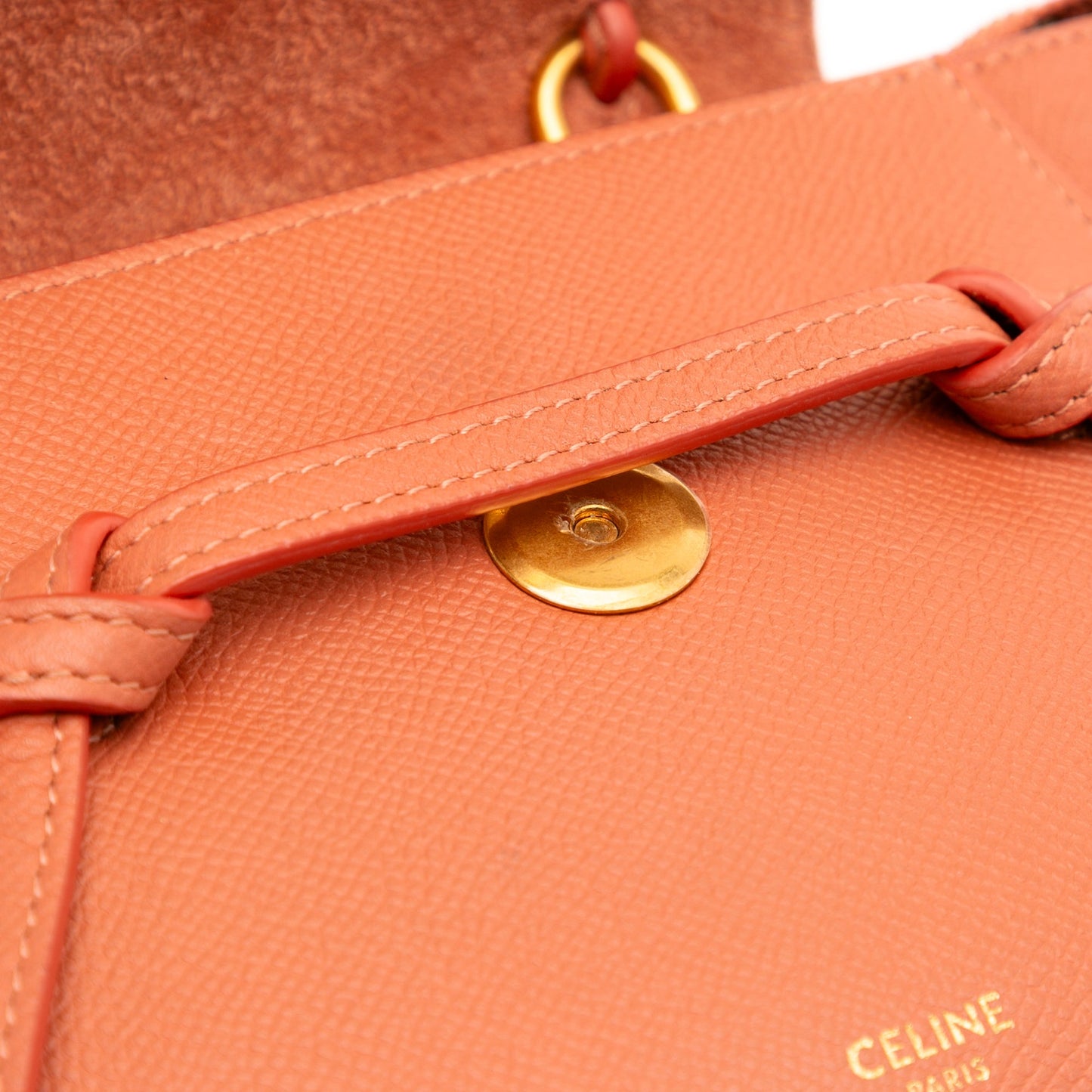Celine Pico Grained Calfskin Belt Bag