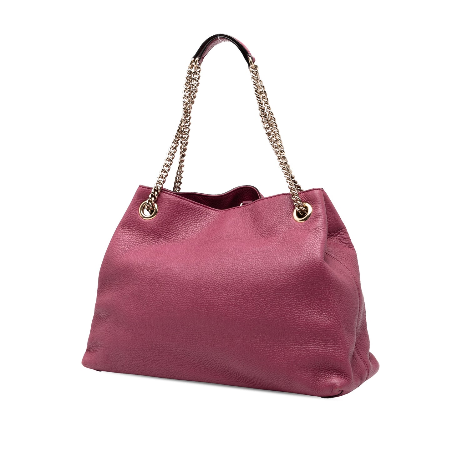 Gucci Medium Leather Soho Chain Tote