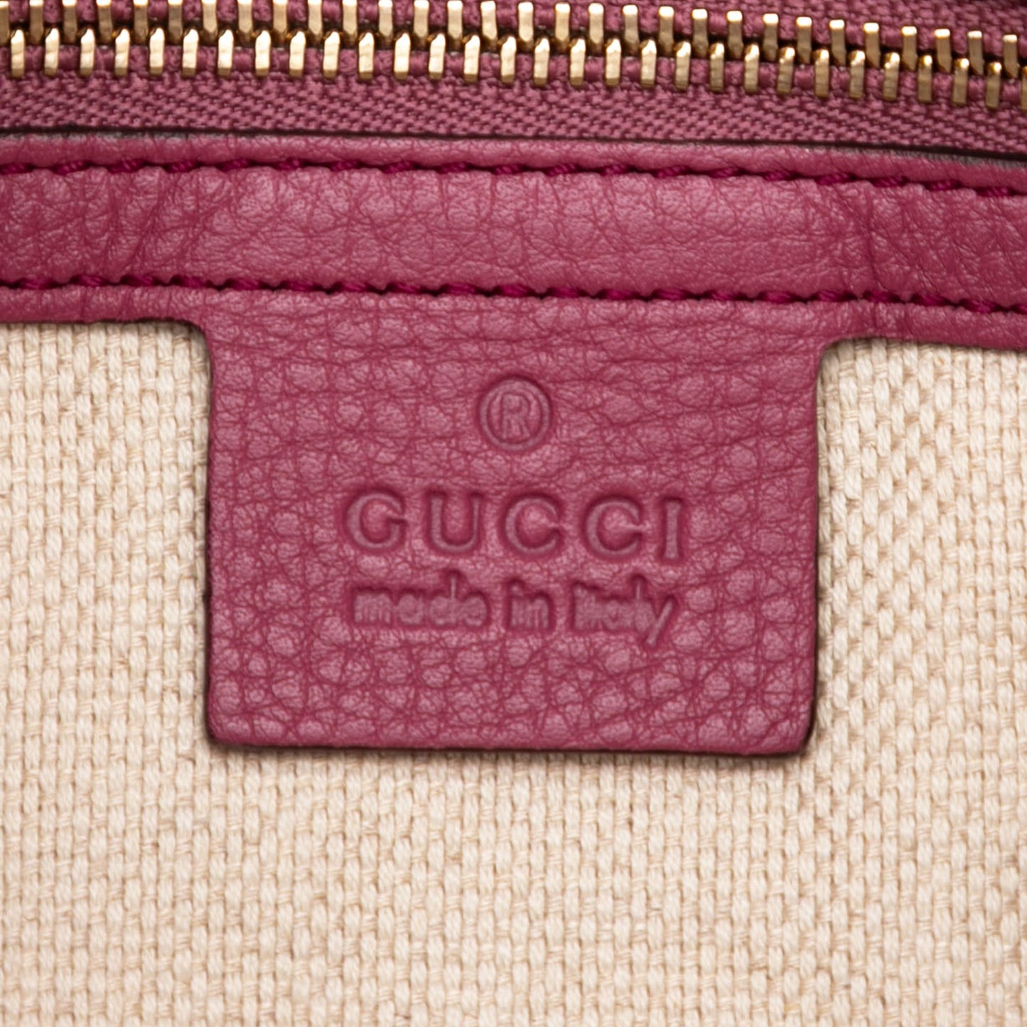 Gucci Medium Leather Soho Chain Tote