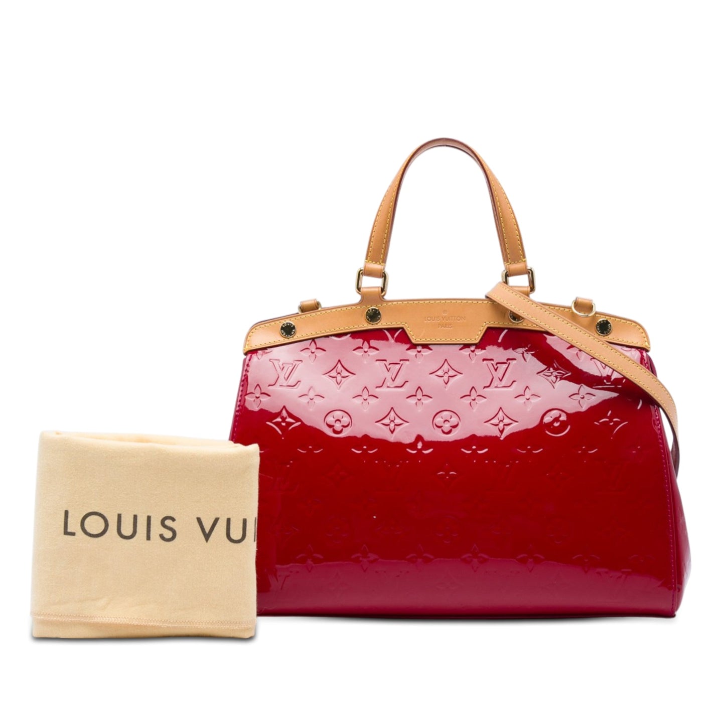 Louis Vuitton Monogram Vernis Brea MM