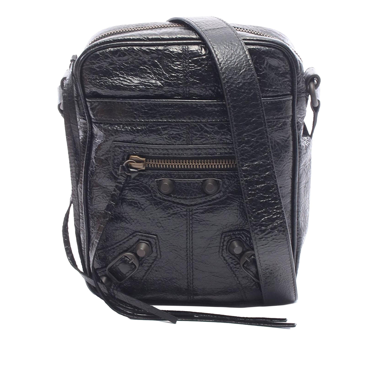 Balenciaga Lambskin Le City Crossbody