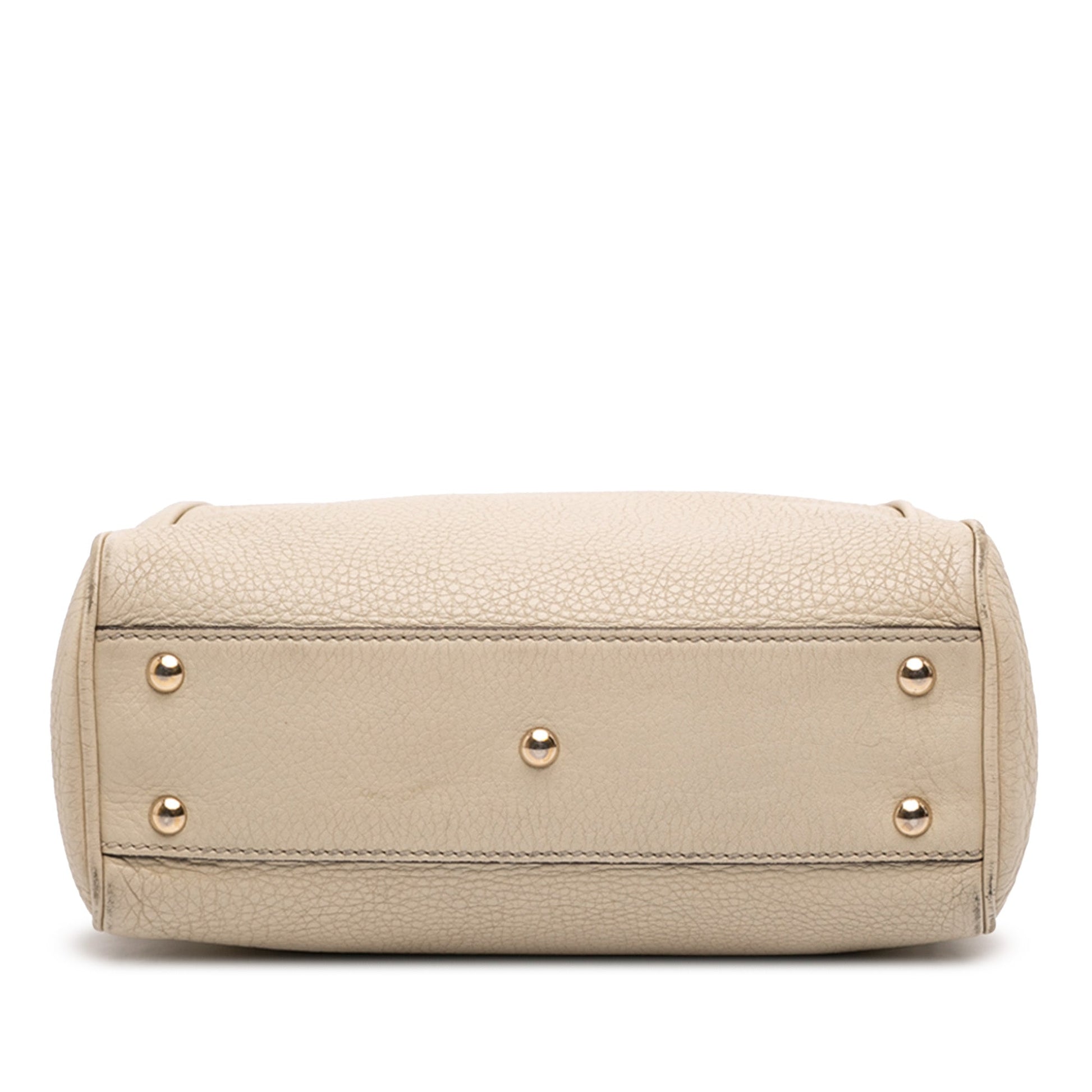 Gucci Mini Calfskin Bamboo Shopper Satchel