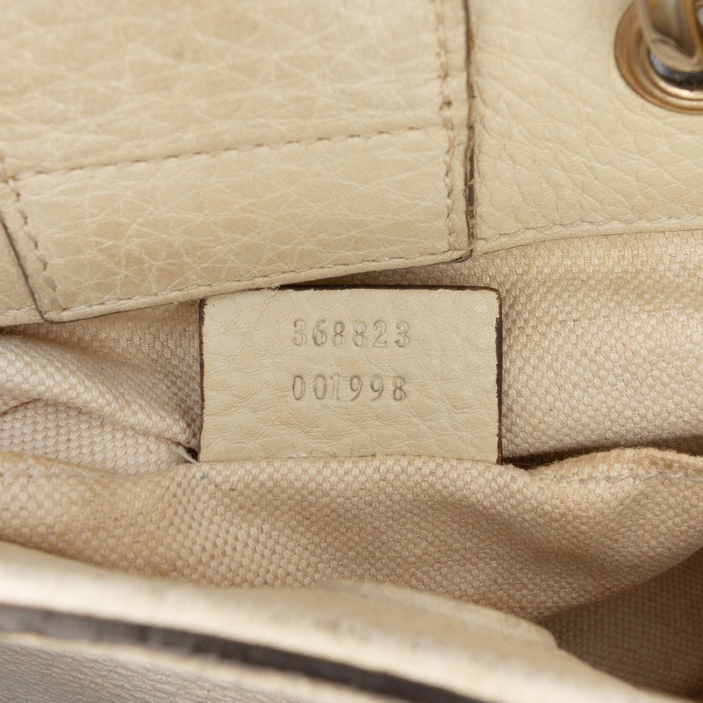 Gucci Mini Calfskin Bamboo Shopper Satchel