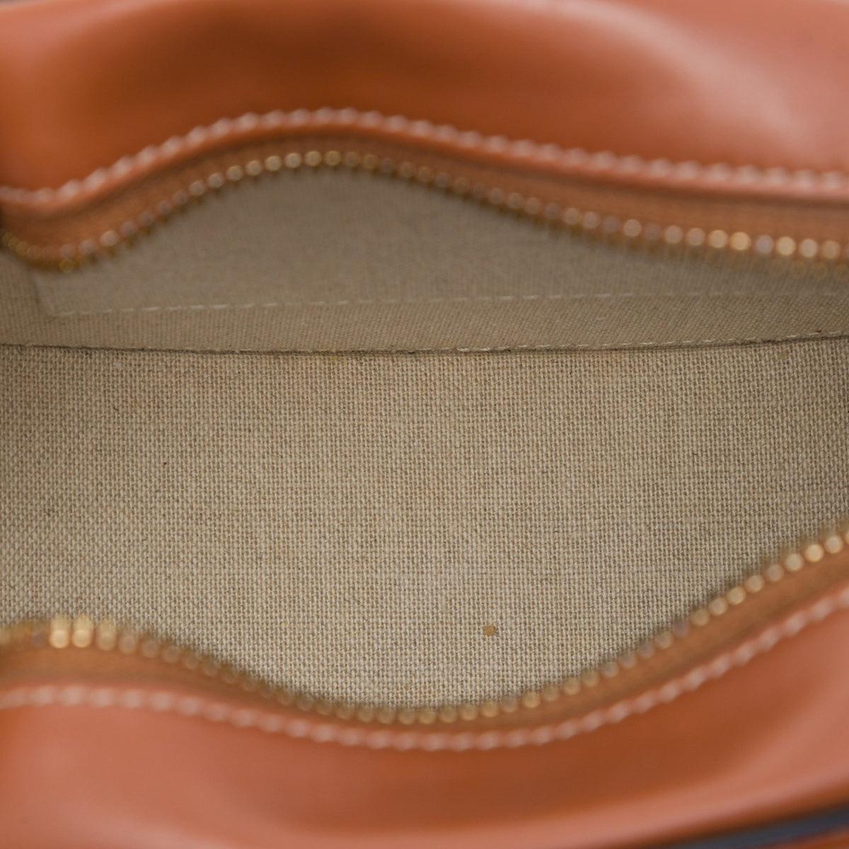 Celine Straw Effect Canvas Cuir Triomphe Oval Crossbody — Beige