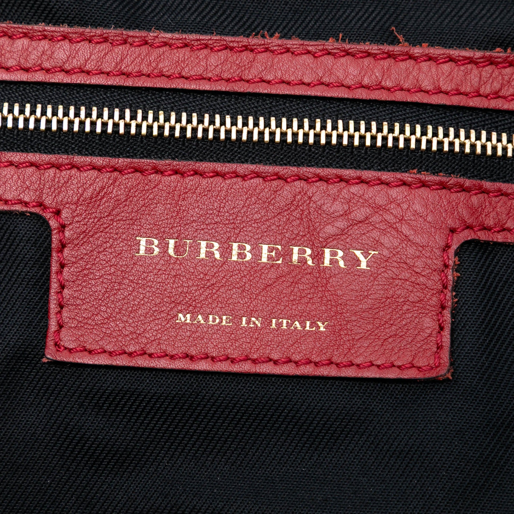 Burberry Small Haymarket Check Canvas and Leather Canterbury Tote