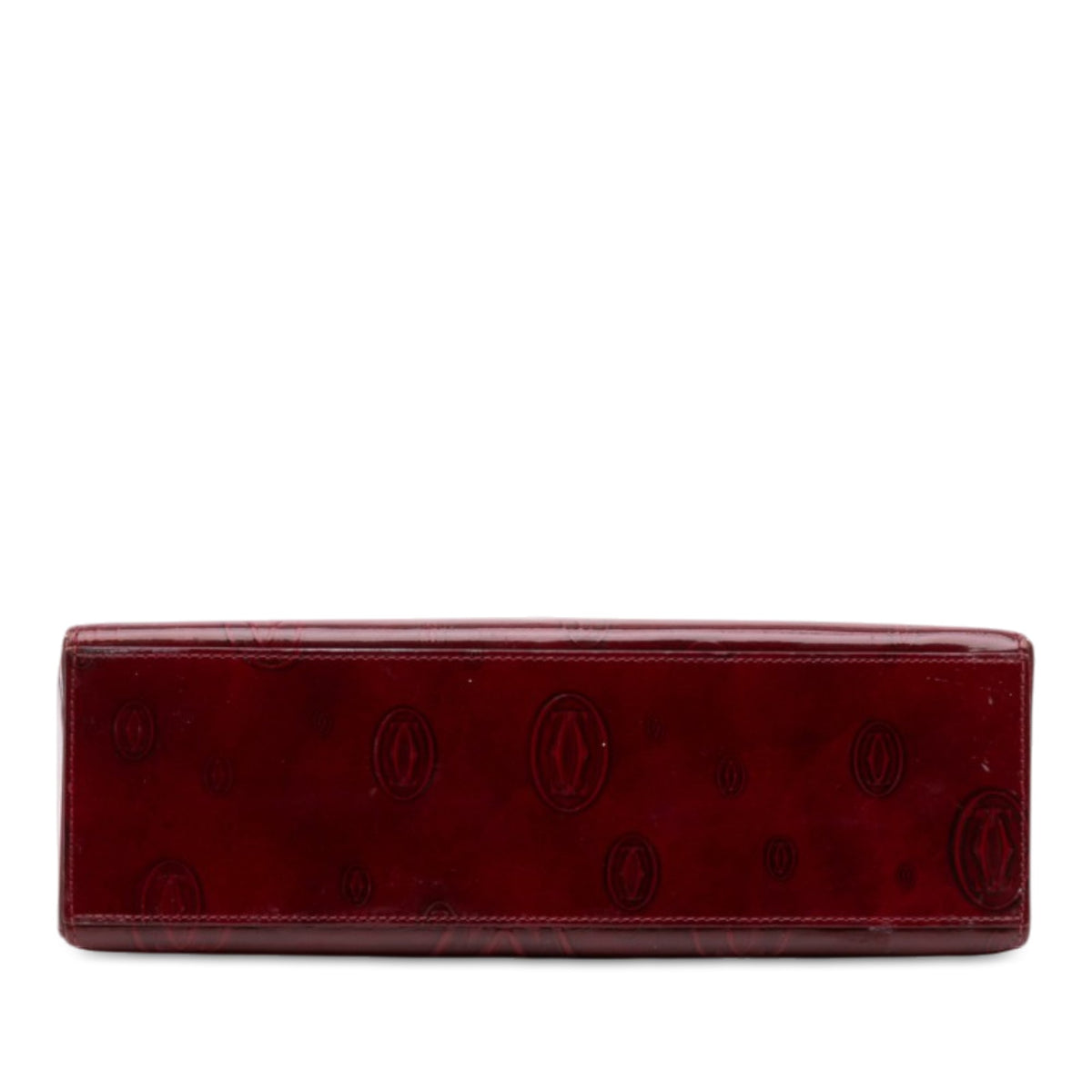 Cartier Patent Happy Birthday Top Handle Bag — Red