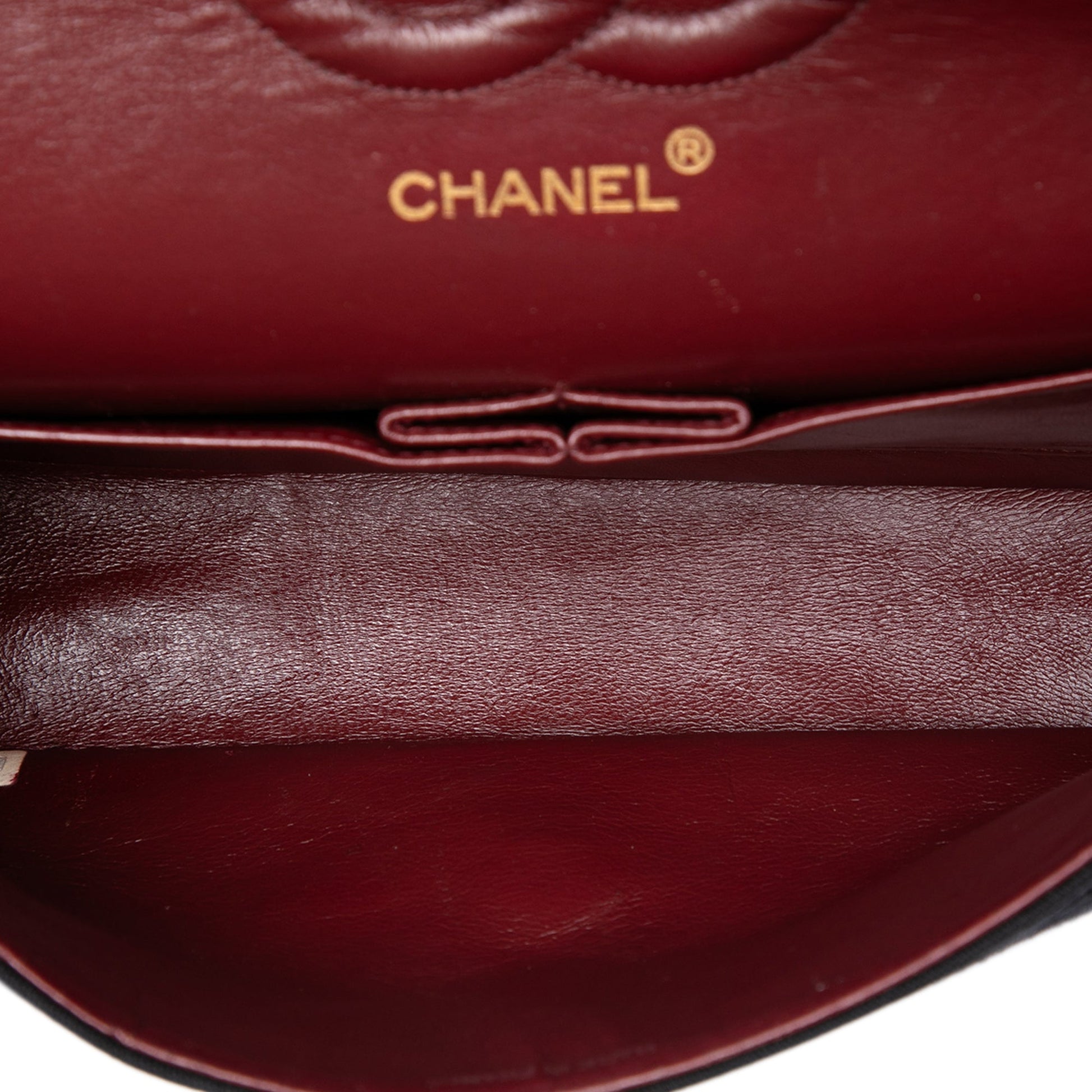 Chanel Medium Classic Jersey Bijoux Chain Double Flap