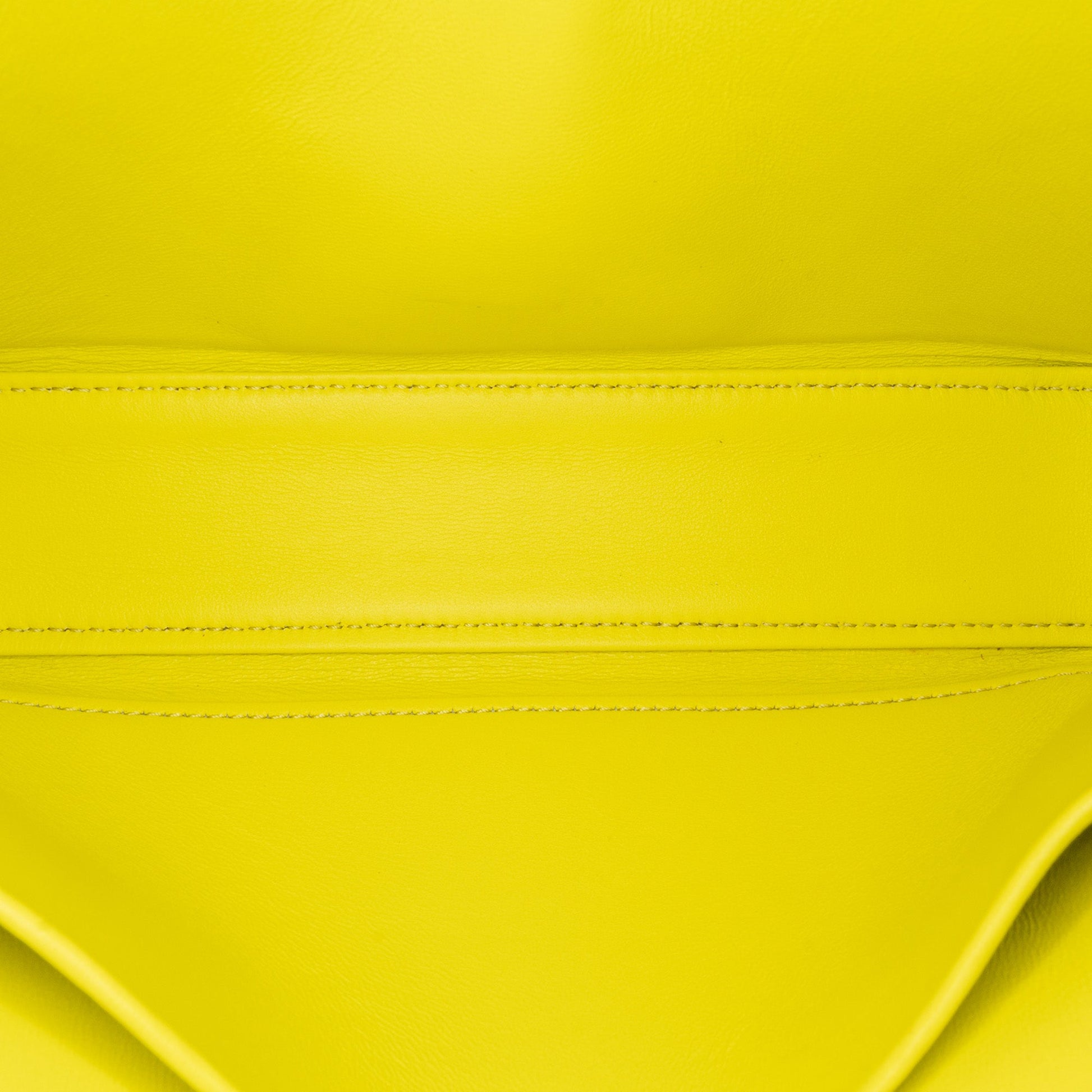 Celine Calfskin Cuir Triomphe Chain Shoulder Bag