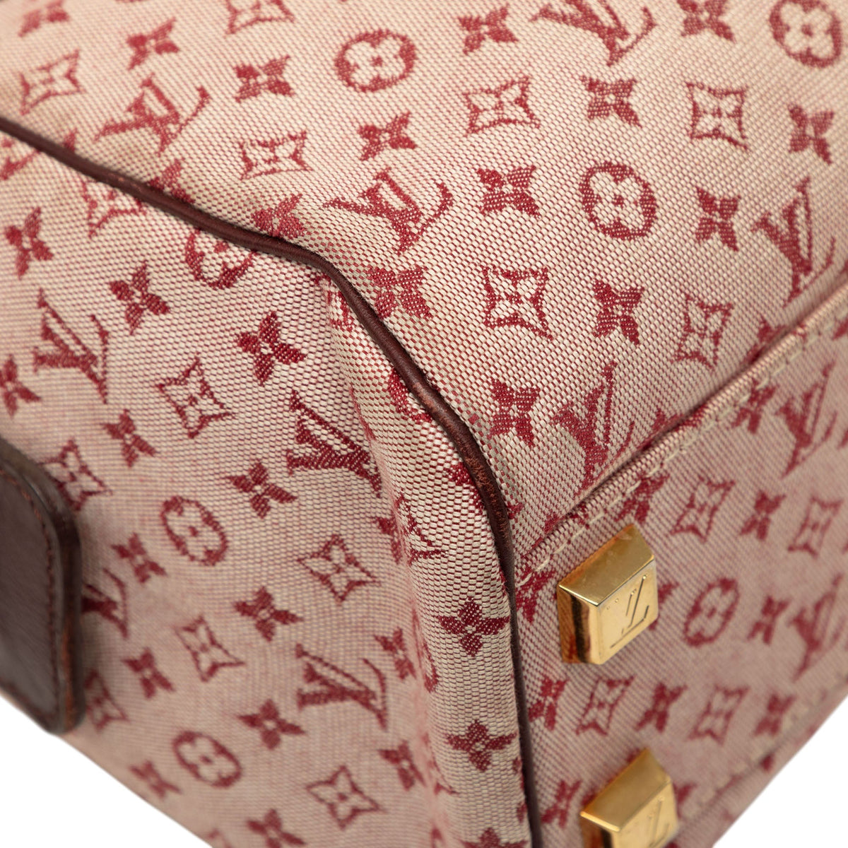 Louis Vuitton Monogram Mini Lin Josephine PM — Red