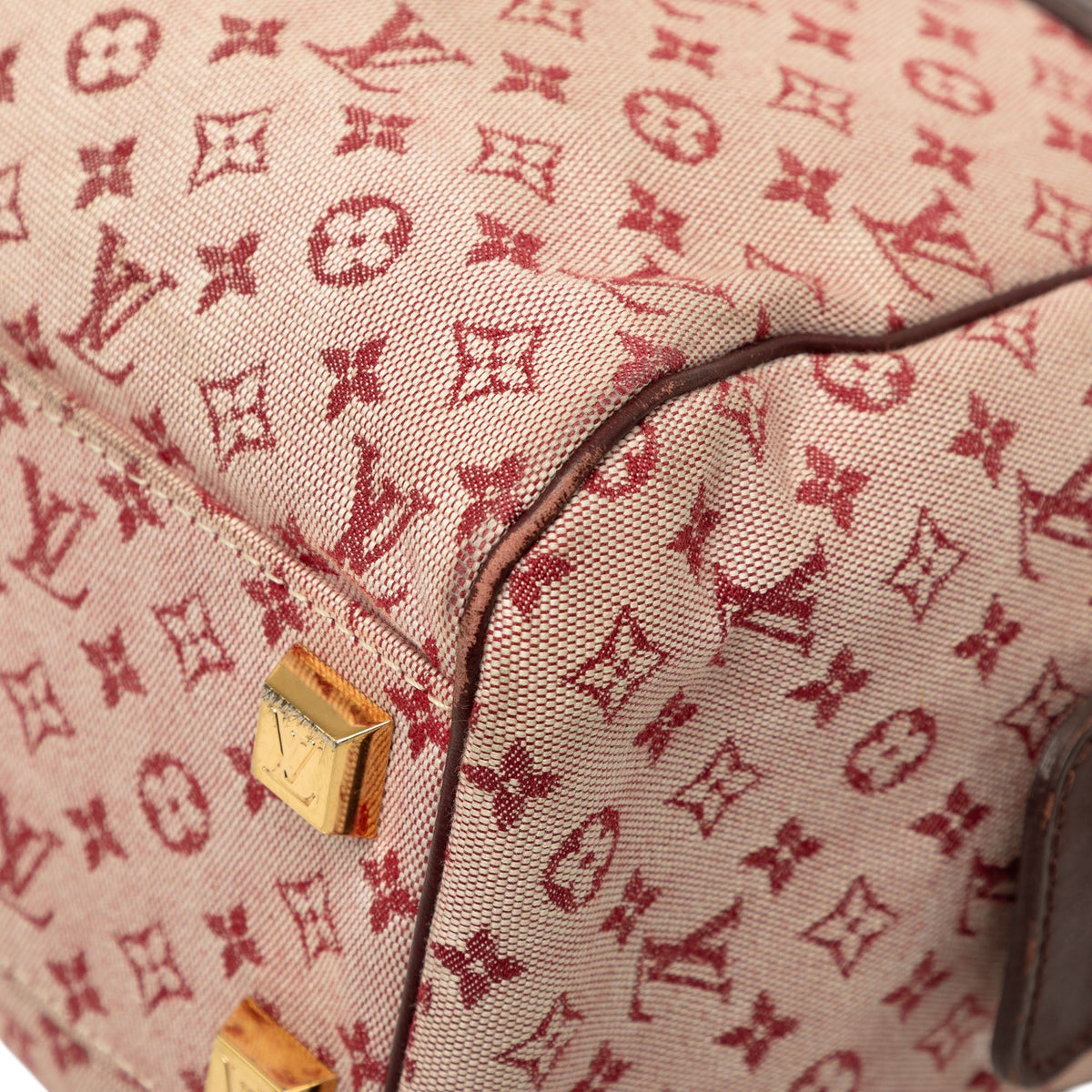 Louis Vuitton Monogram Mini Lin Josephine PM — Red