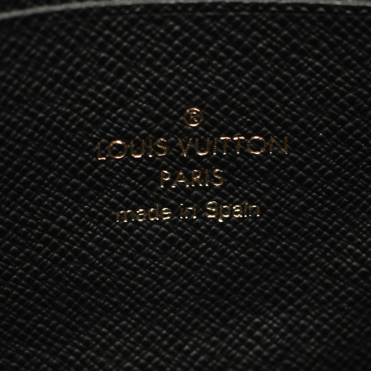 Louis Vuitton Monogram Giant Reverse Double Zip Pochette — Brown