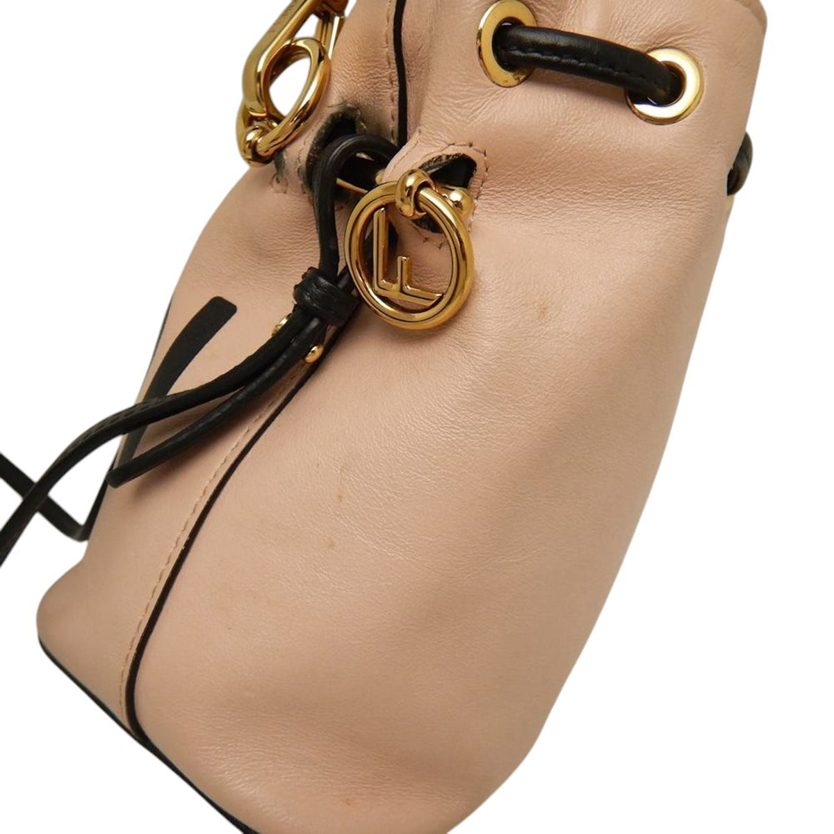 Fendi Mini Calfskin Mon Tresor Bucket Bag