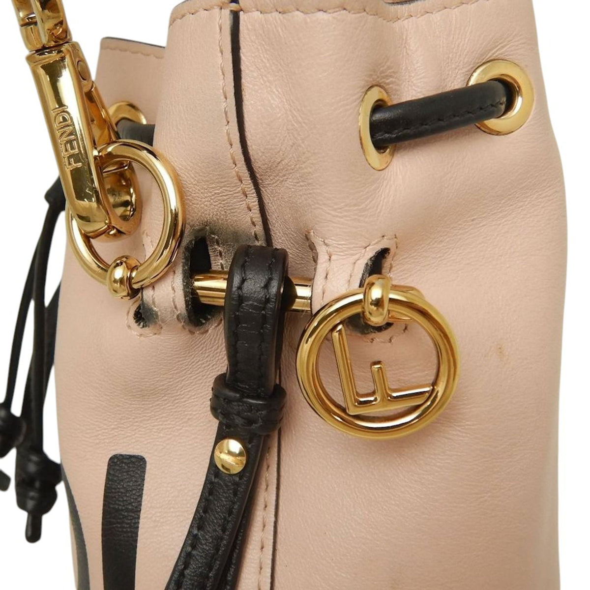 Fendi Mini Calfskin Mon Tresor Bucket Bag