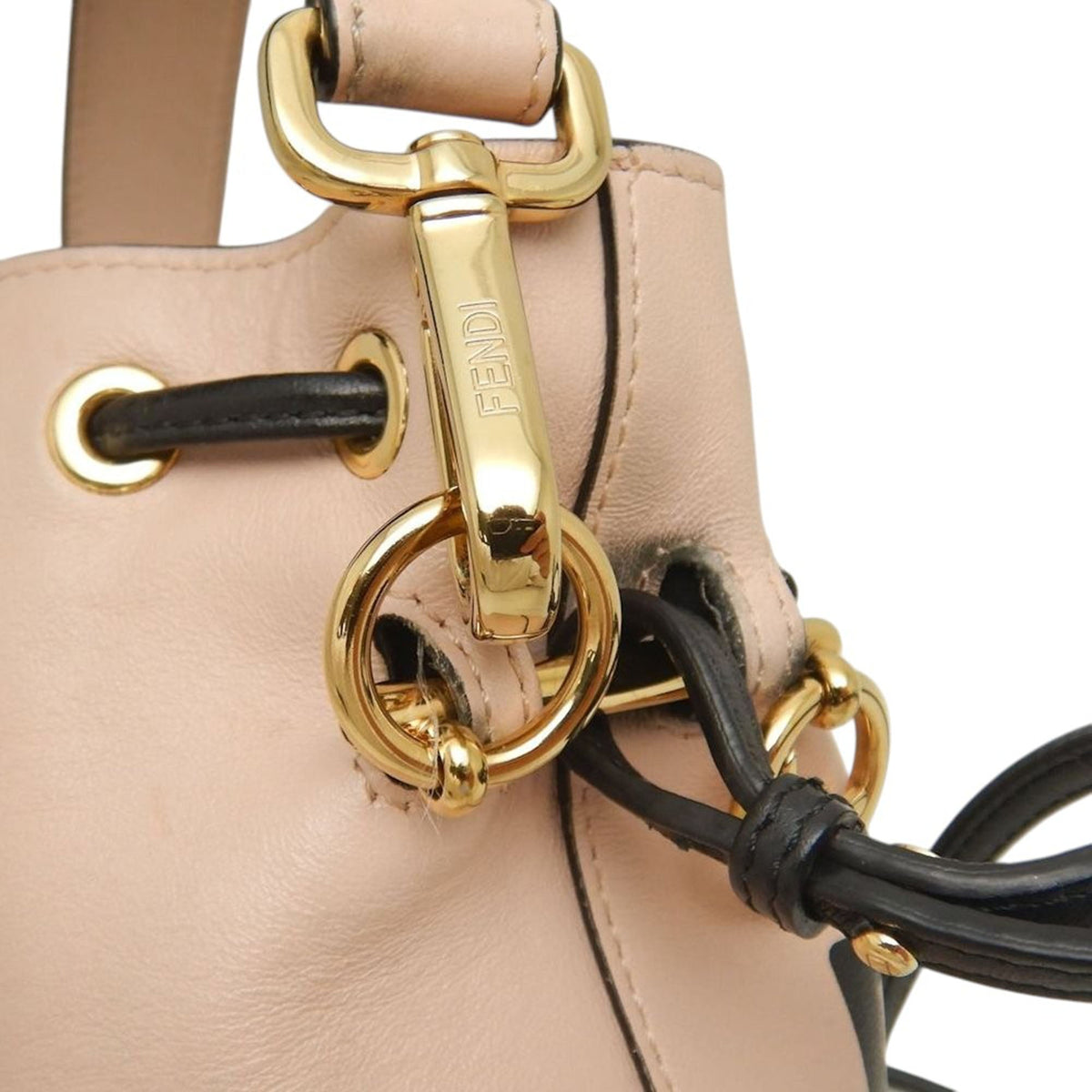 Fendi Mini Calfskin Mon Tresor Bucket Bag
