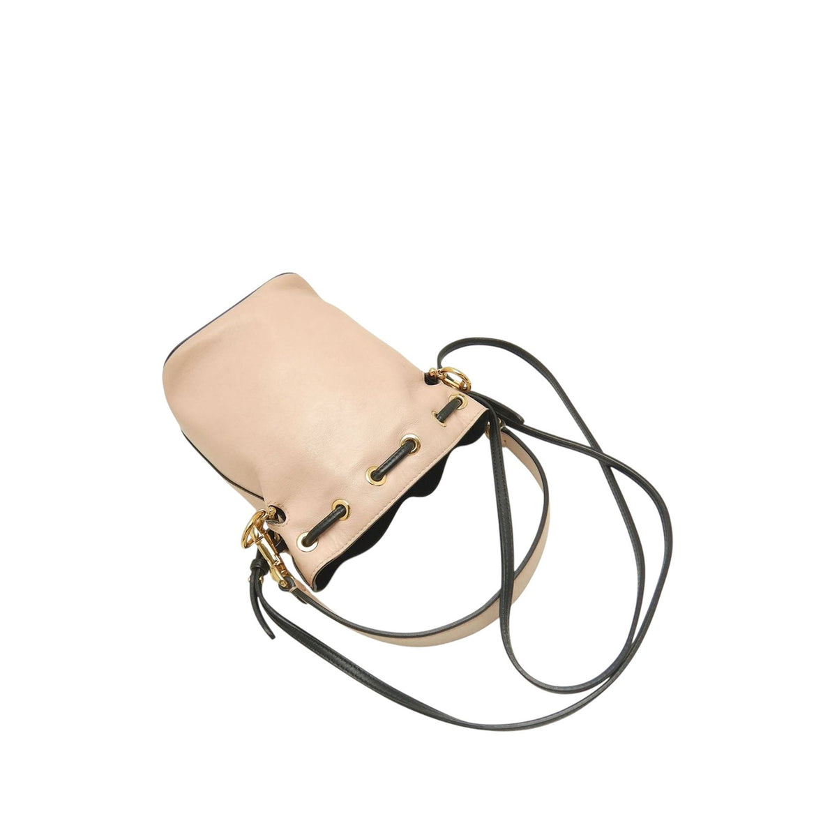 Fendi Mini Calfskin Mon Tresor Bucket Bag