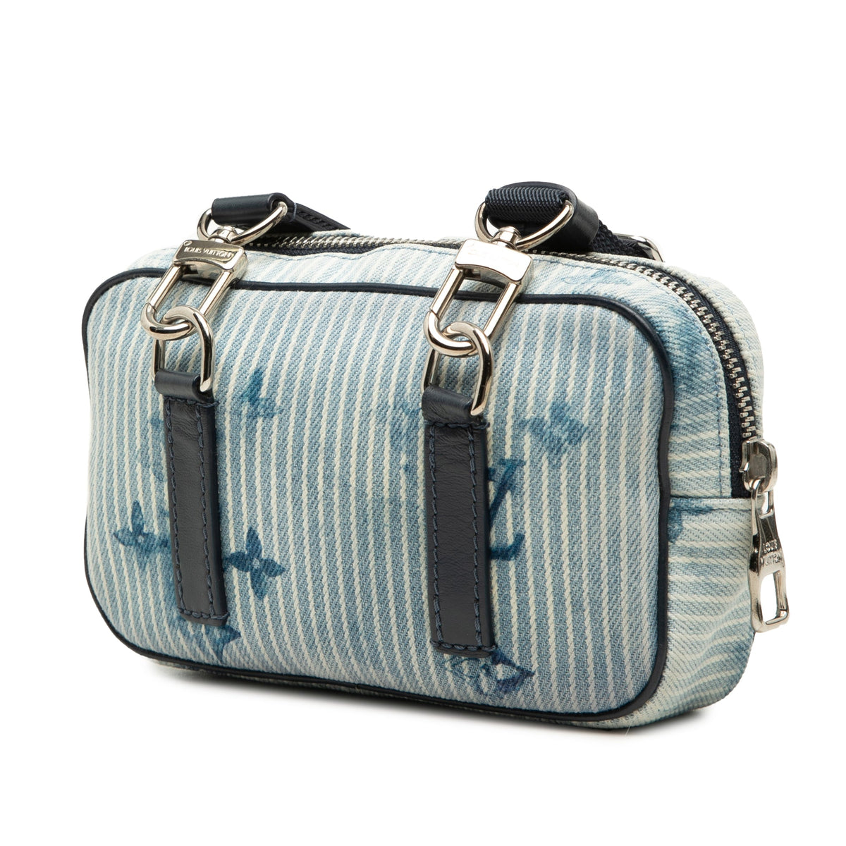 Louis Vuitton Monogram Denim Watercolor Hickory Stripes Outdoor Pouch