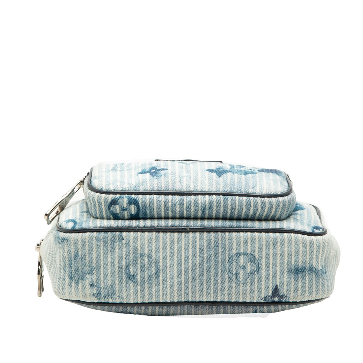 Louis Vuitton Monogram Denim Watercolor Hickory Stripes Outdoor Pouch