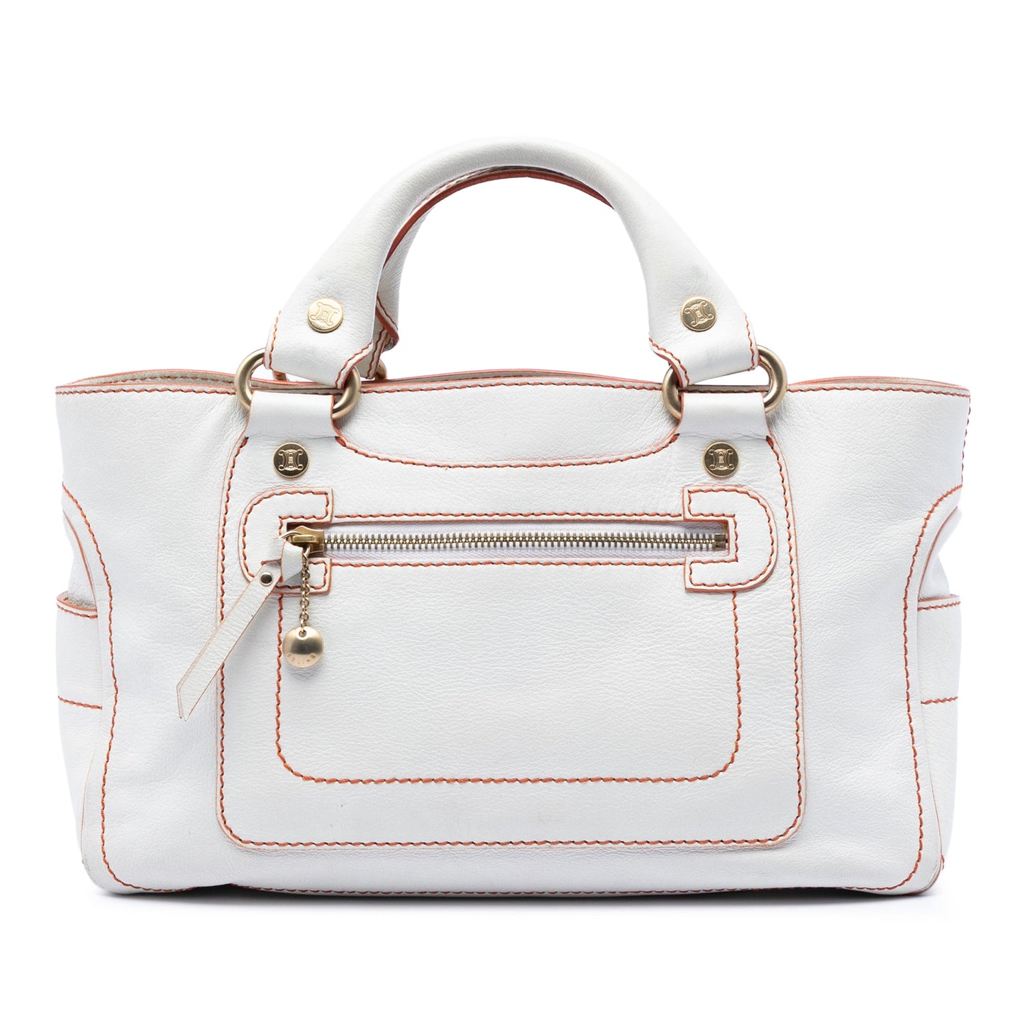 Celine Leather Boogie Handbag