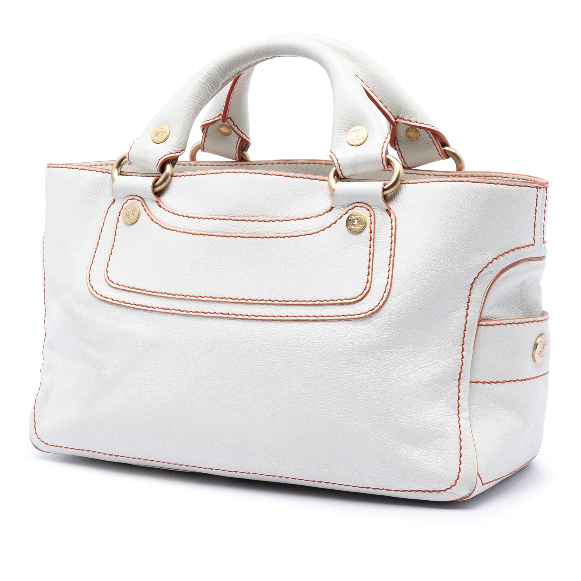 Celine Leather Boogie Handbag