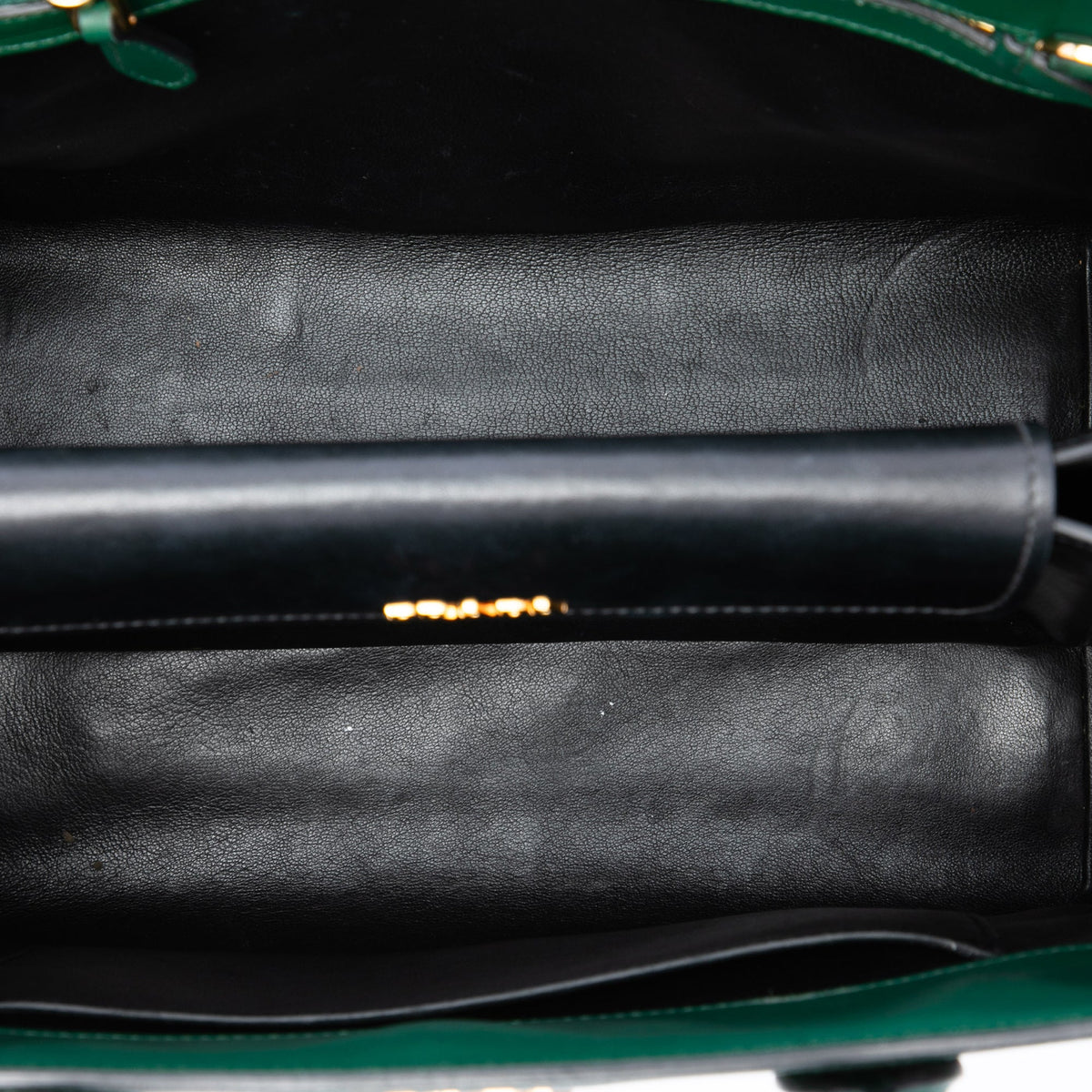 Prada Saffiano Bibliotheque Satchel — Green