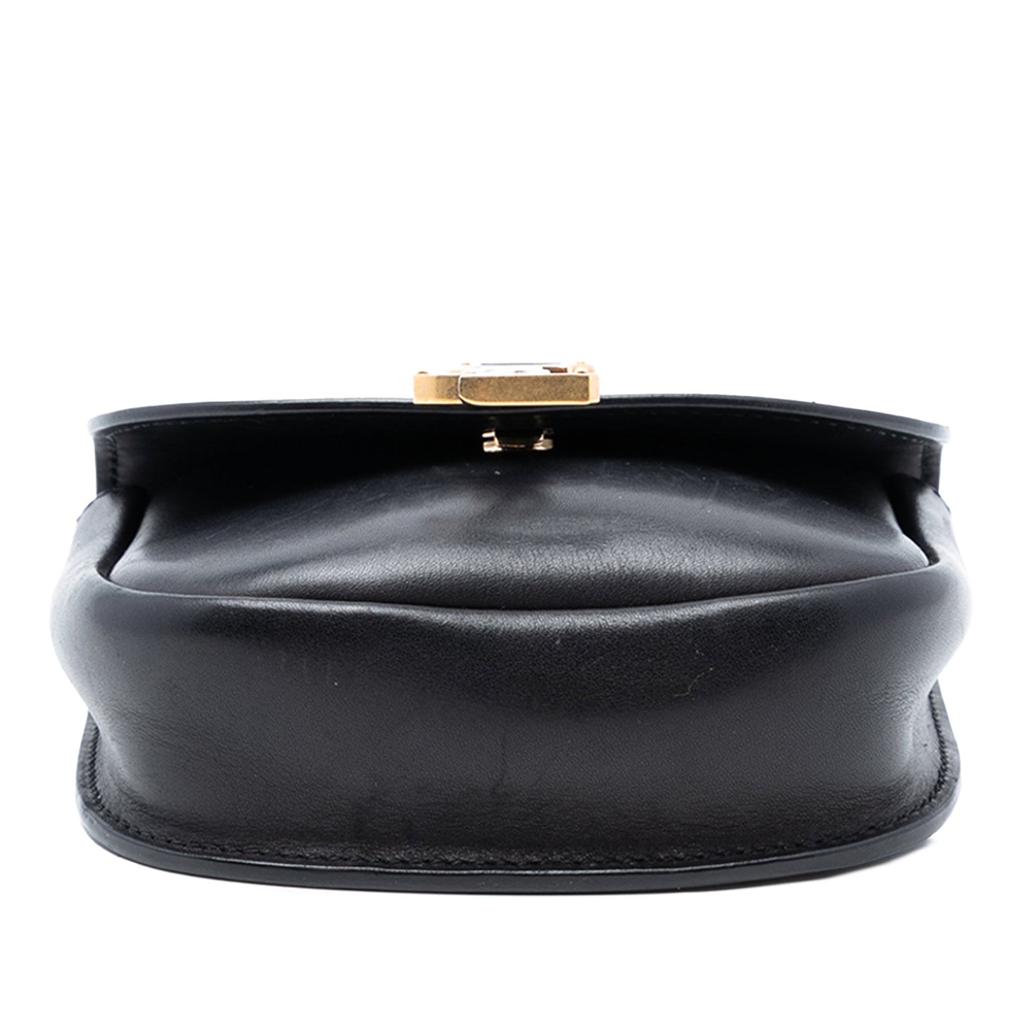 Saint Laurent Small Leather Monogram Kaia Crossbody