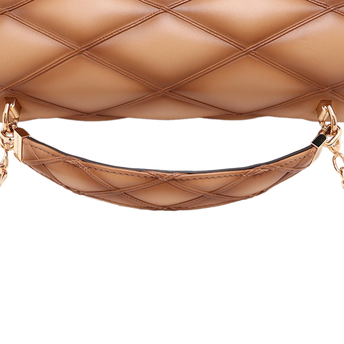 Louis Vuitton Lambskin Malletage GO 14 GM — Brown