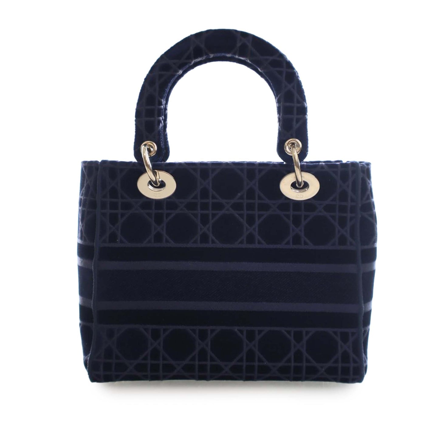 Dior Medium Velvet Cannage Lady D Lite