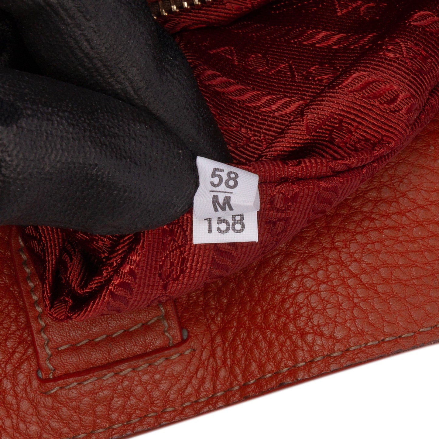Prada Vitello Daino Side Zip Shopper Tote