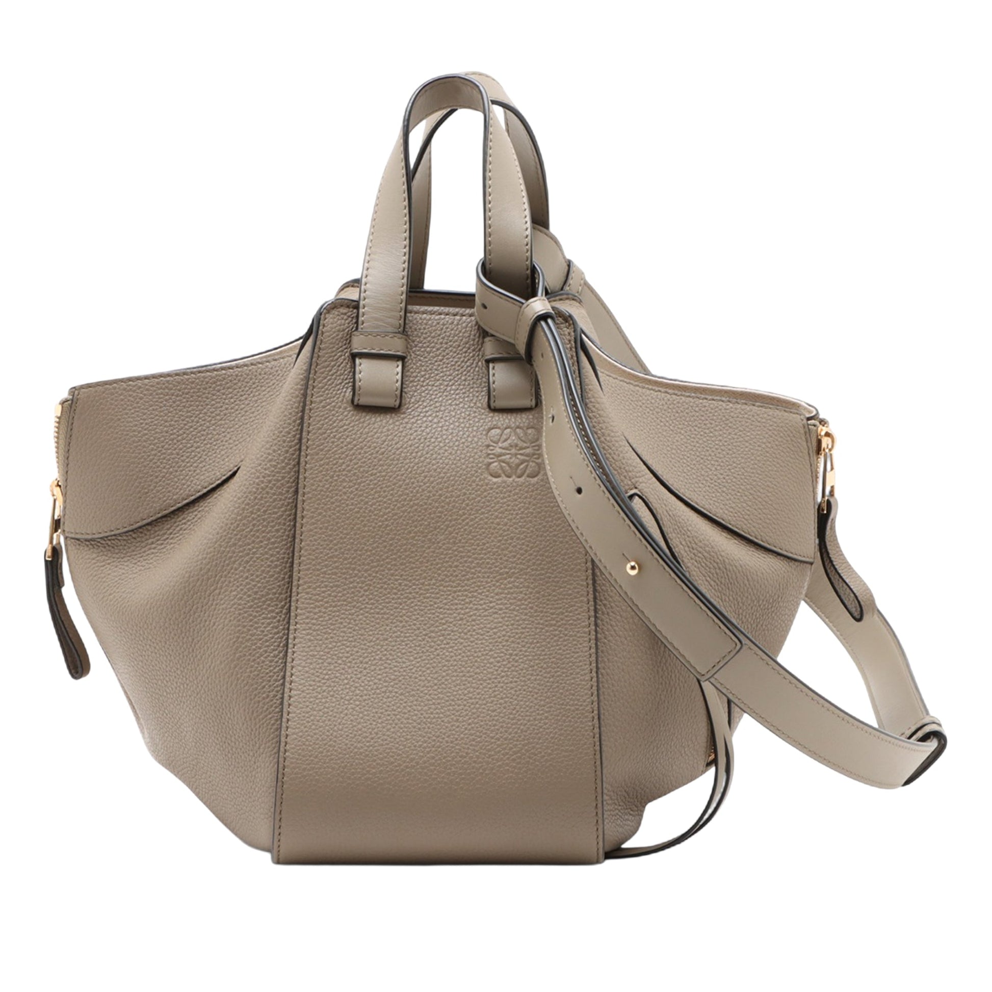 LOEWE Small Leather Hammock Satchel