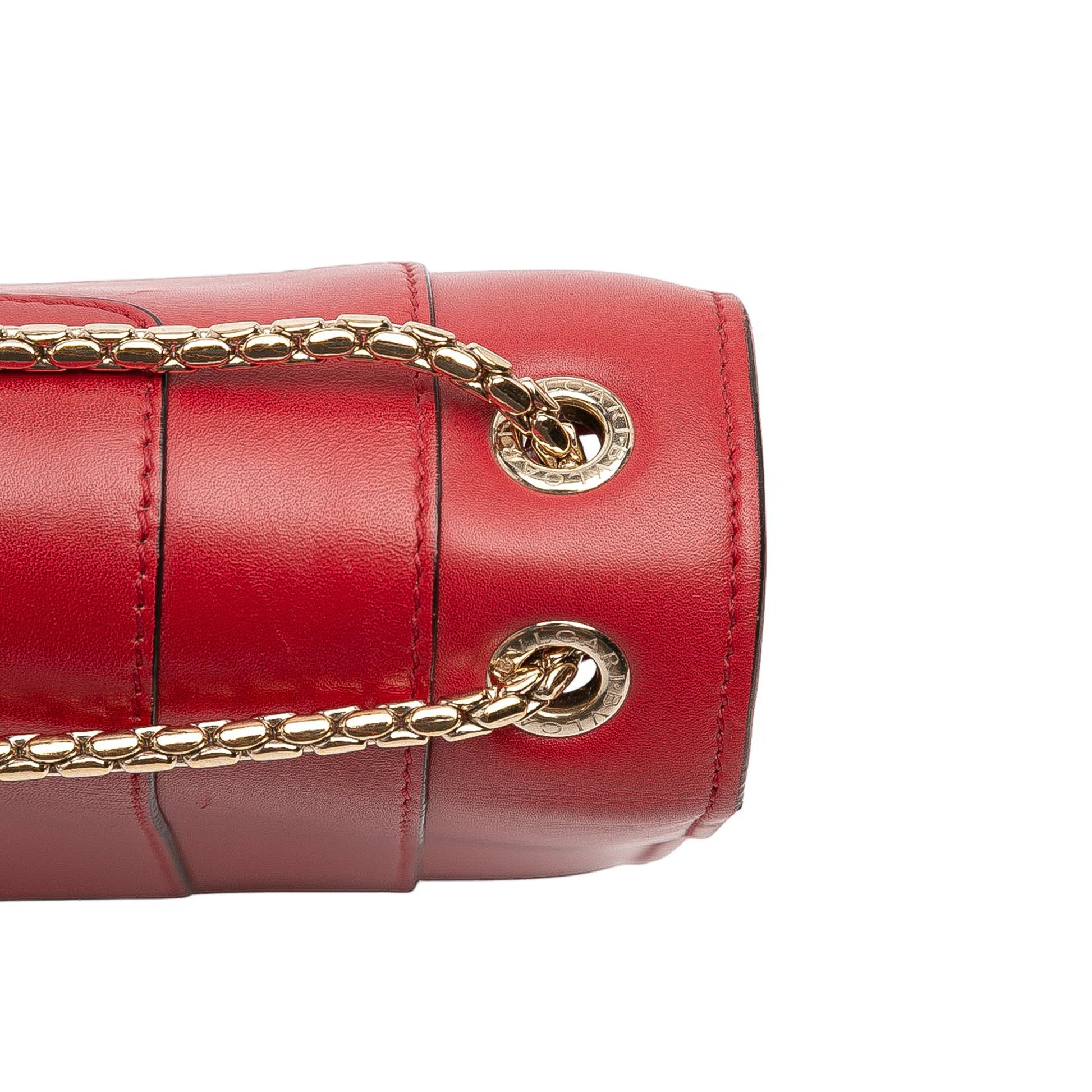 Bvlgari Medium Calfskin Serpenti Forever Shoulder Bag