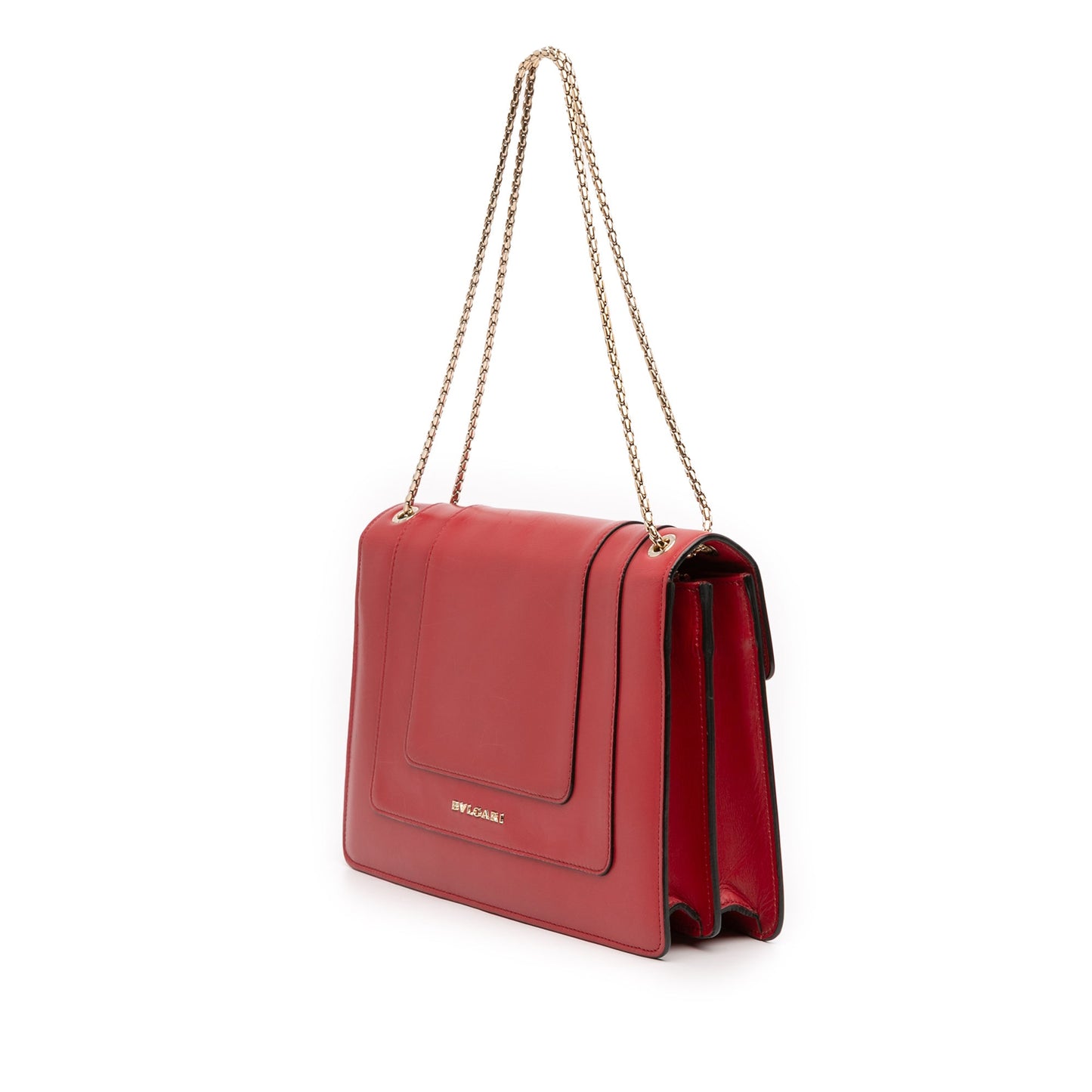 Bvlgari Medium Calfskin Serpenti Forever Shoulder Bag