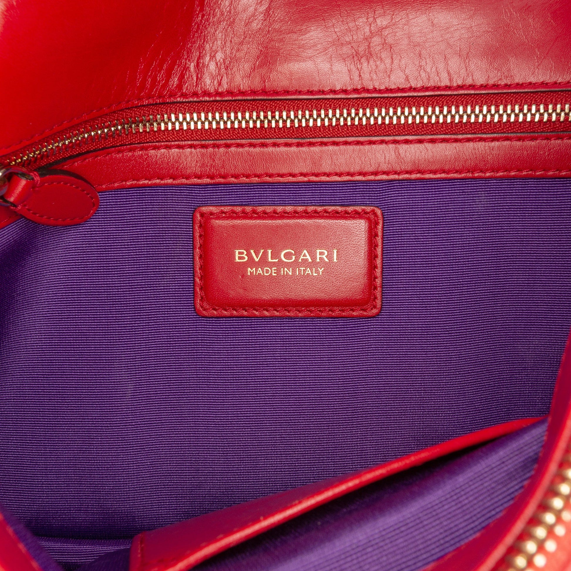 Bvlgari Medium Calfskin Serpenti Forever Shoulder Bag