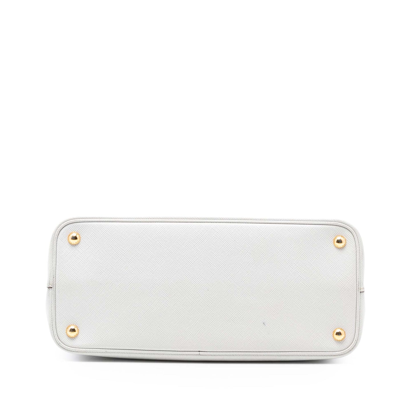 Prada Medium Bicolor Saffiano Cuir Double Satchel