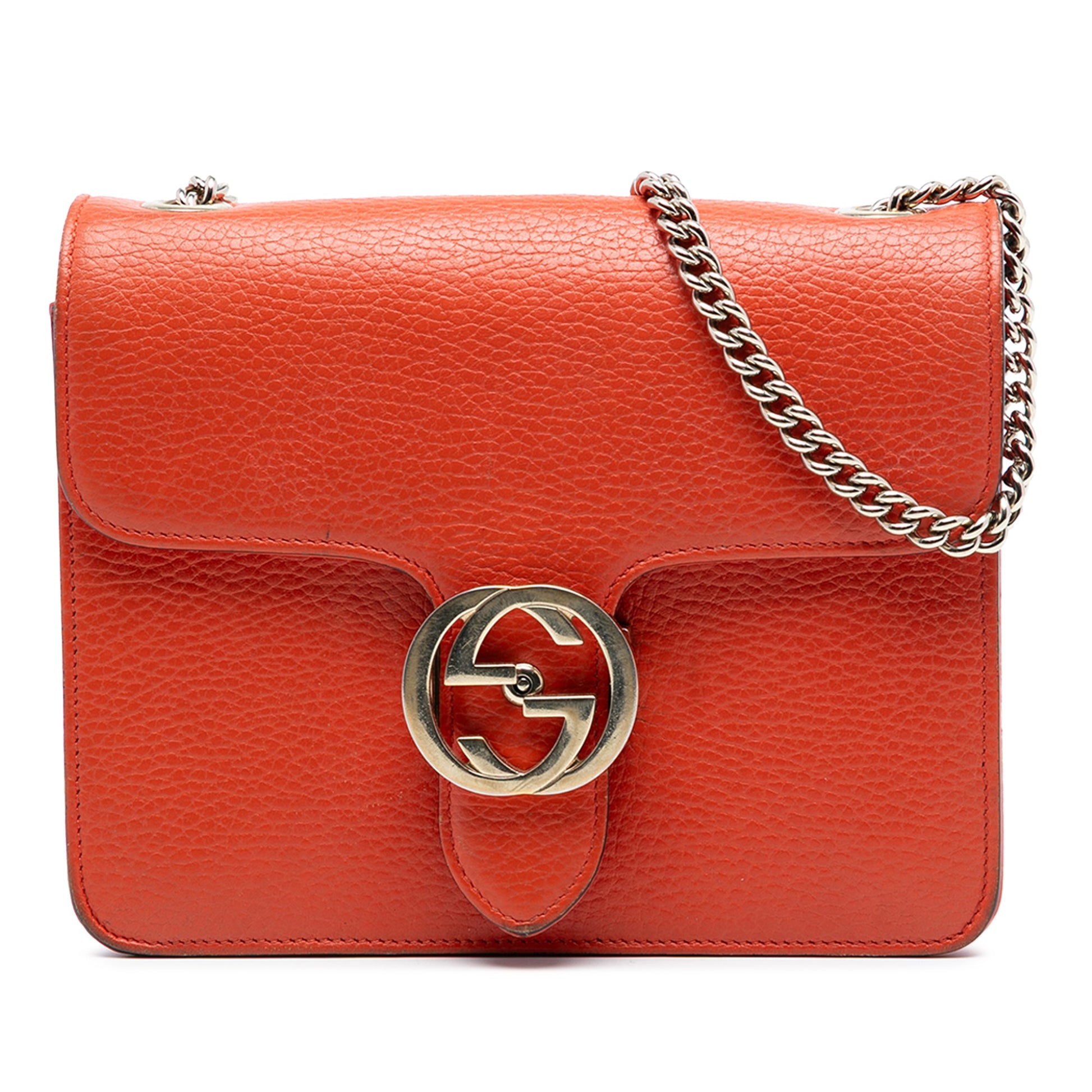 Gucci Small Dollar Calfskin Interlocking G Crossbody