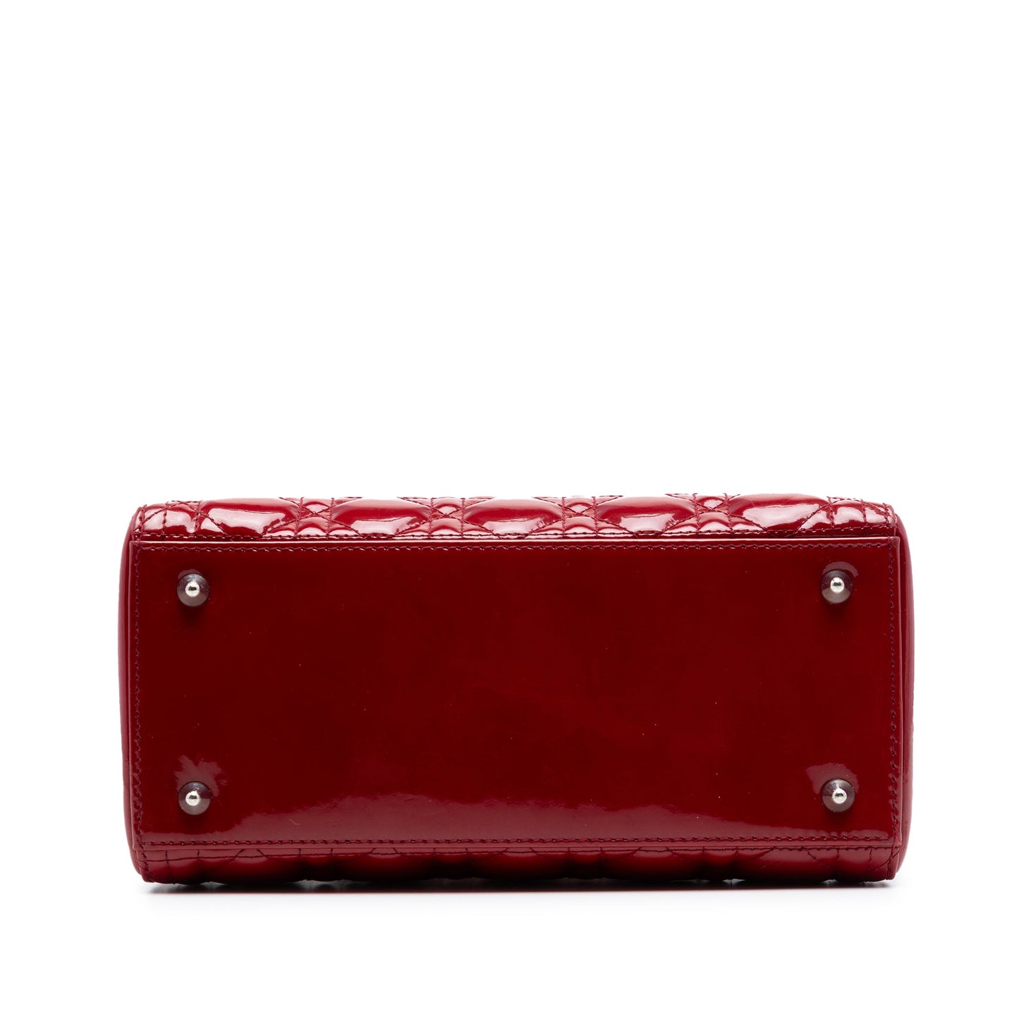 Dior Medium Patent Cannage Lady Dior