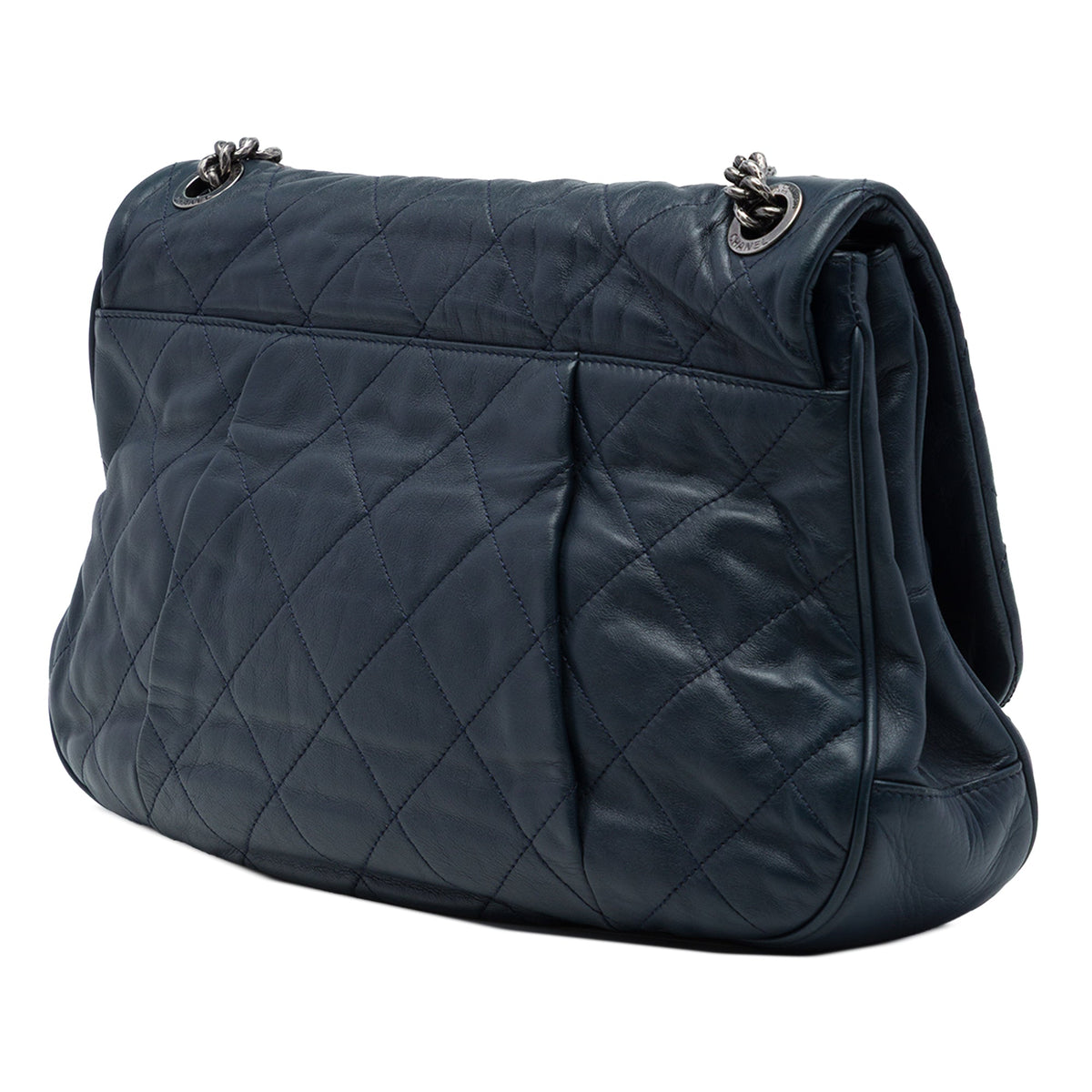 Chanel Quilted Calfskin Coco Pleats Flap